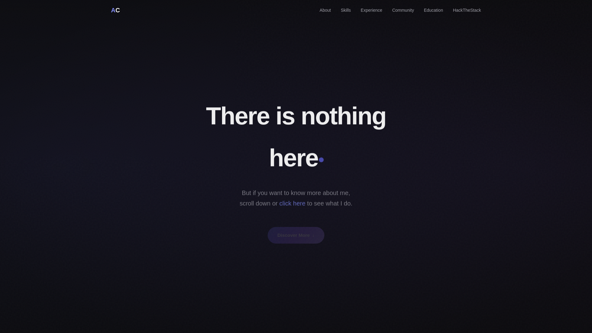 website screenshot of https://hackthestack.pages.dev/