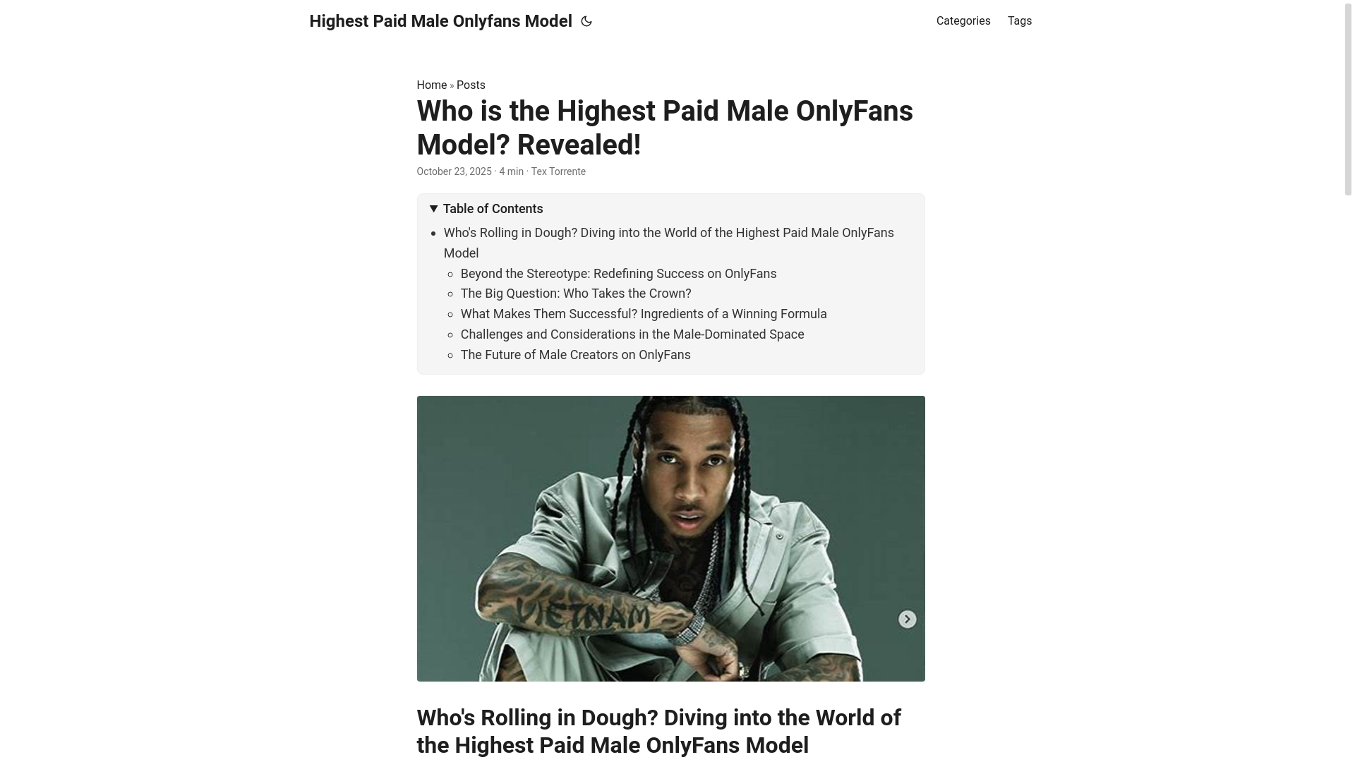 website screenshot of https://highest-paid-male-onlyfans-model.pages.dev/