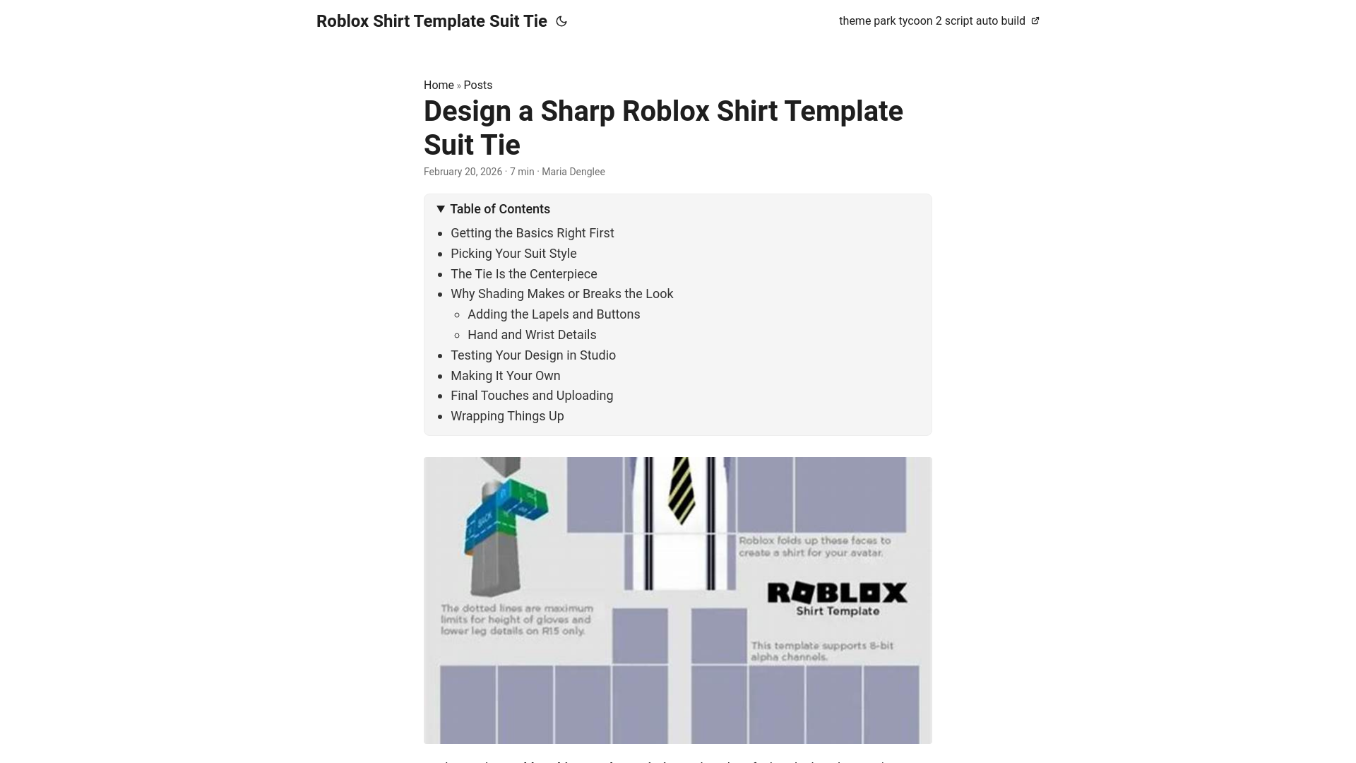 website screenshot of https://roblox-shirt-template-suit-tie.pages.dev/