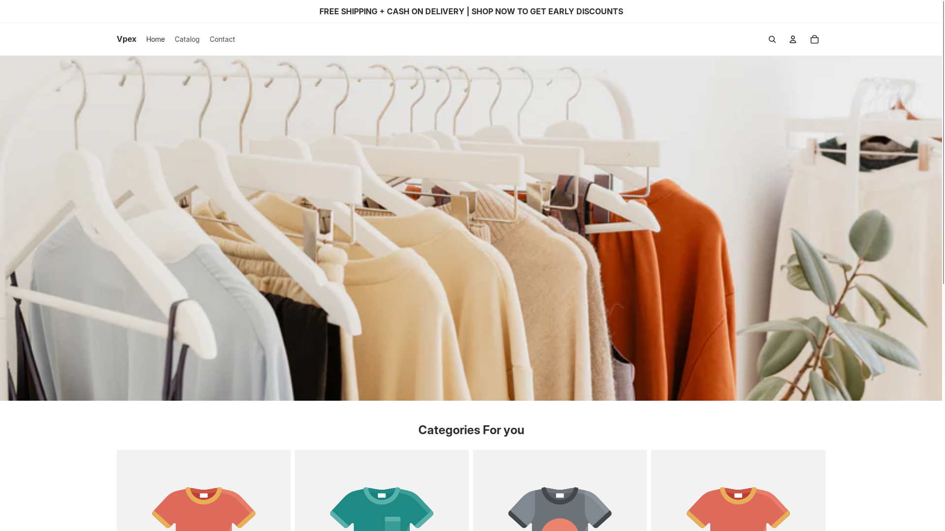website screenshot of https://vpex.in/