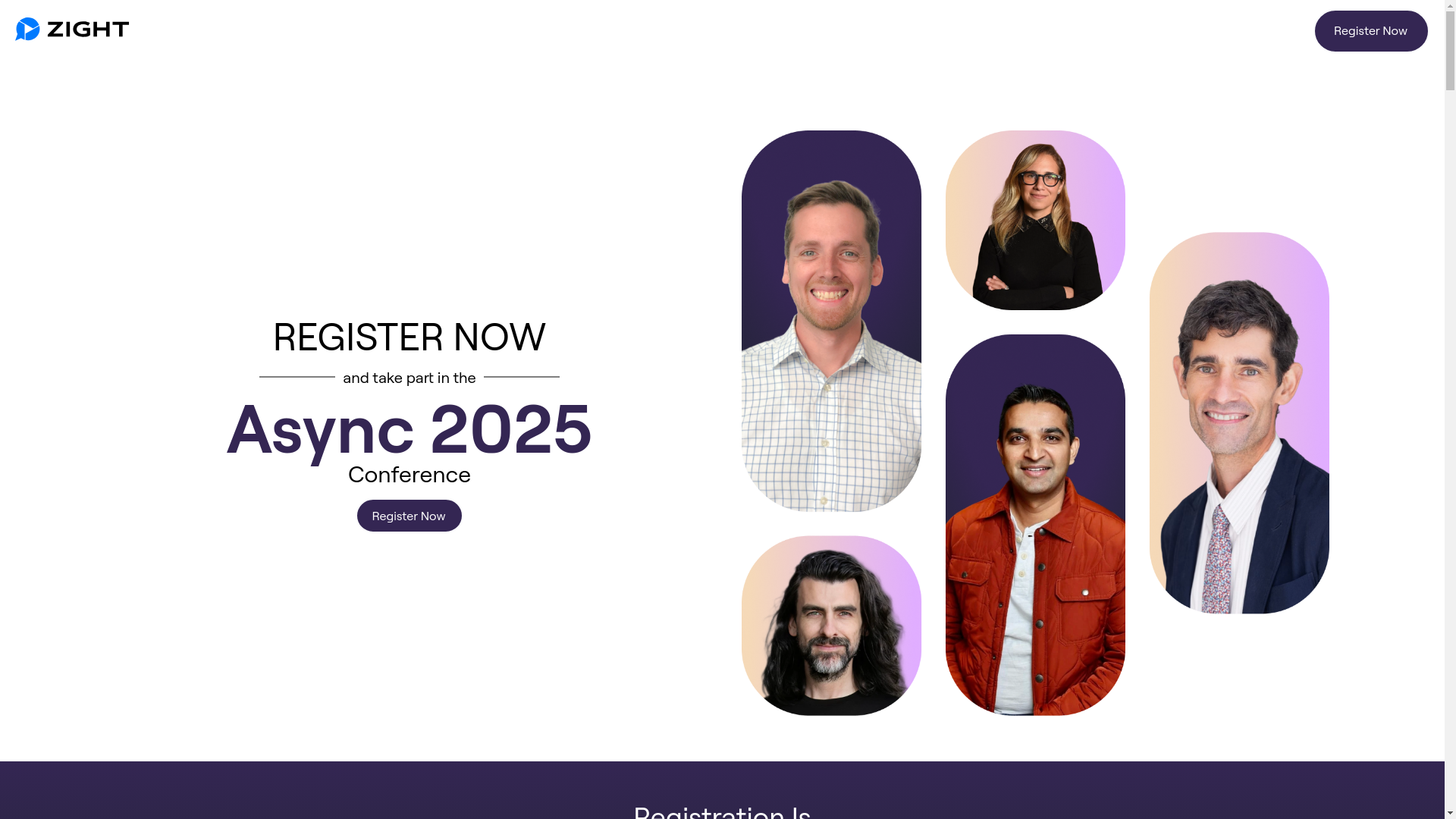 website screenshot of https://async2025.com/