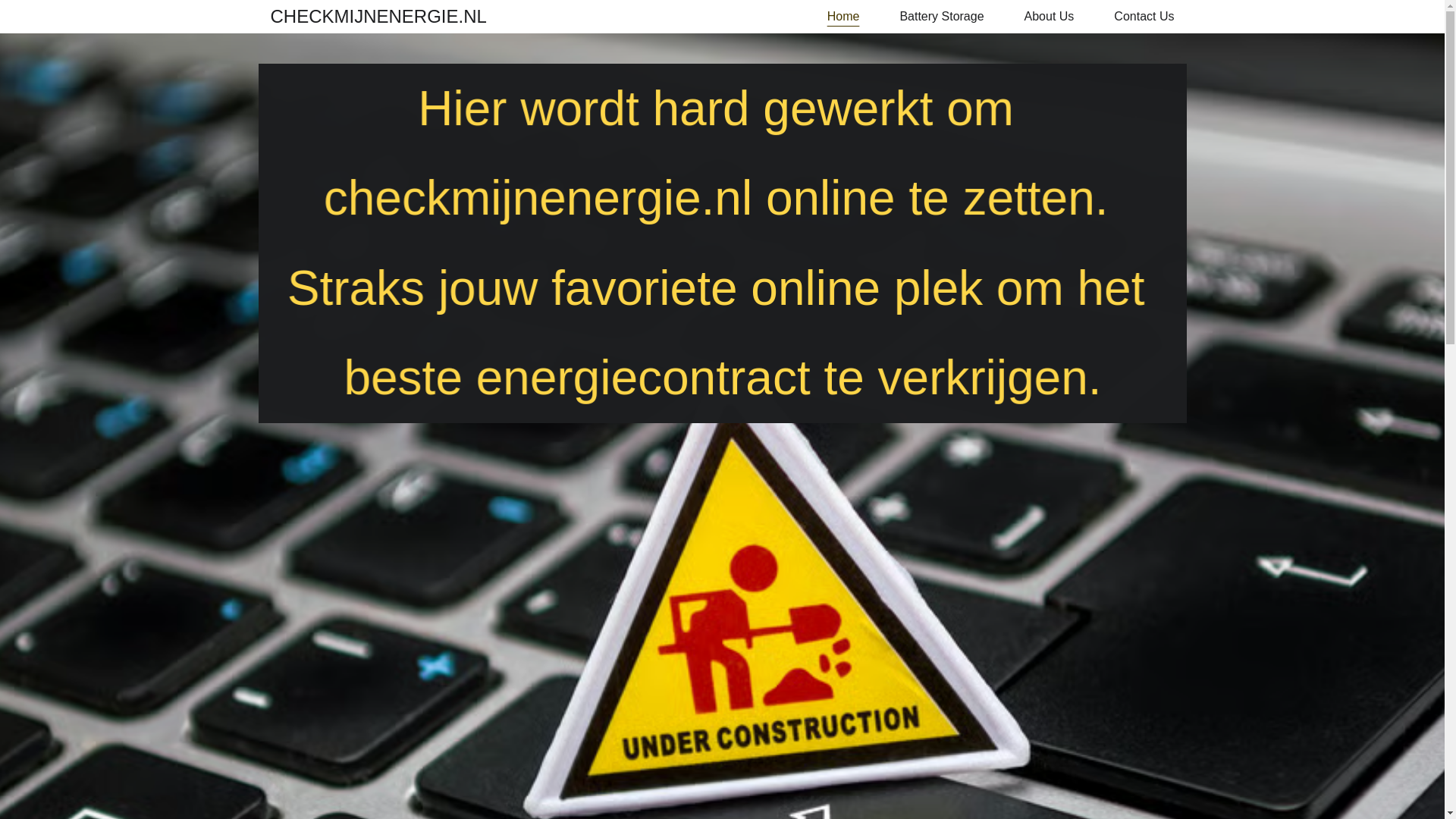website screenshot of https://checkmijnenergie.nl/