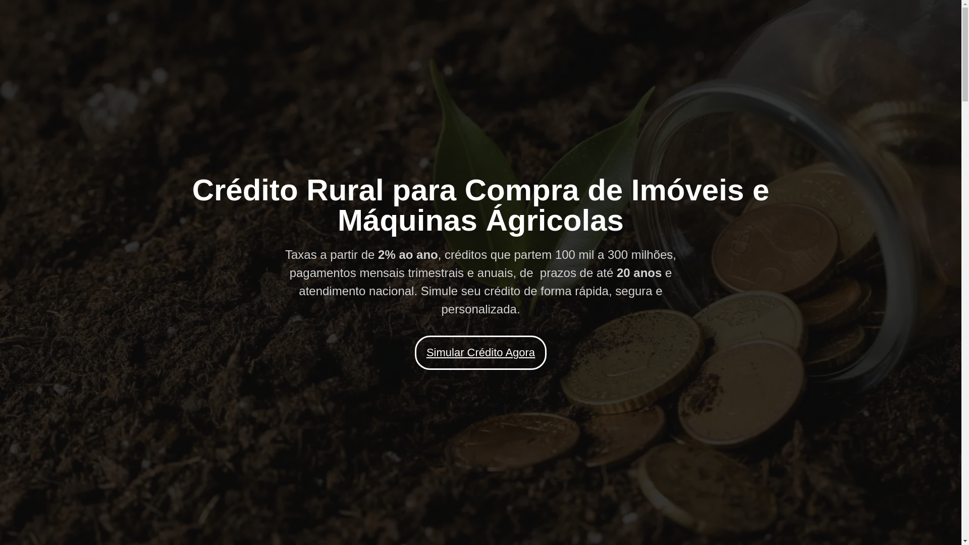 website screenshot of https://agrocapitalnegocio.com.br/