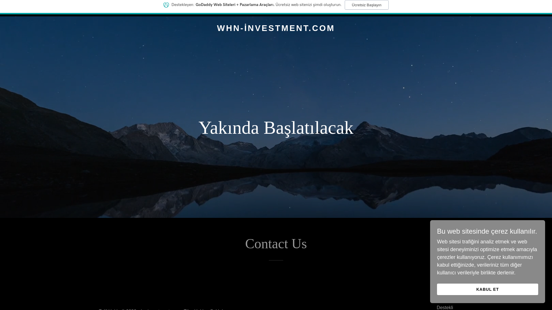 website screenshot of https://whn-investment.com/
