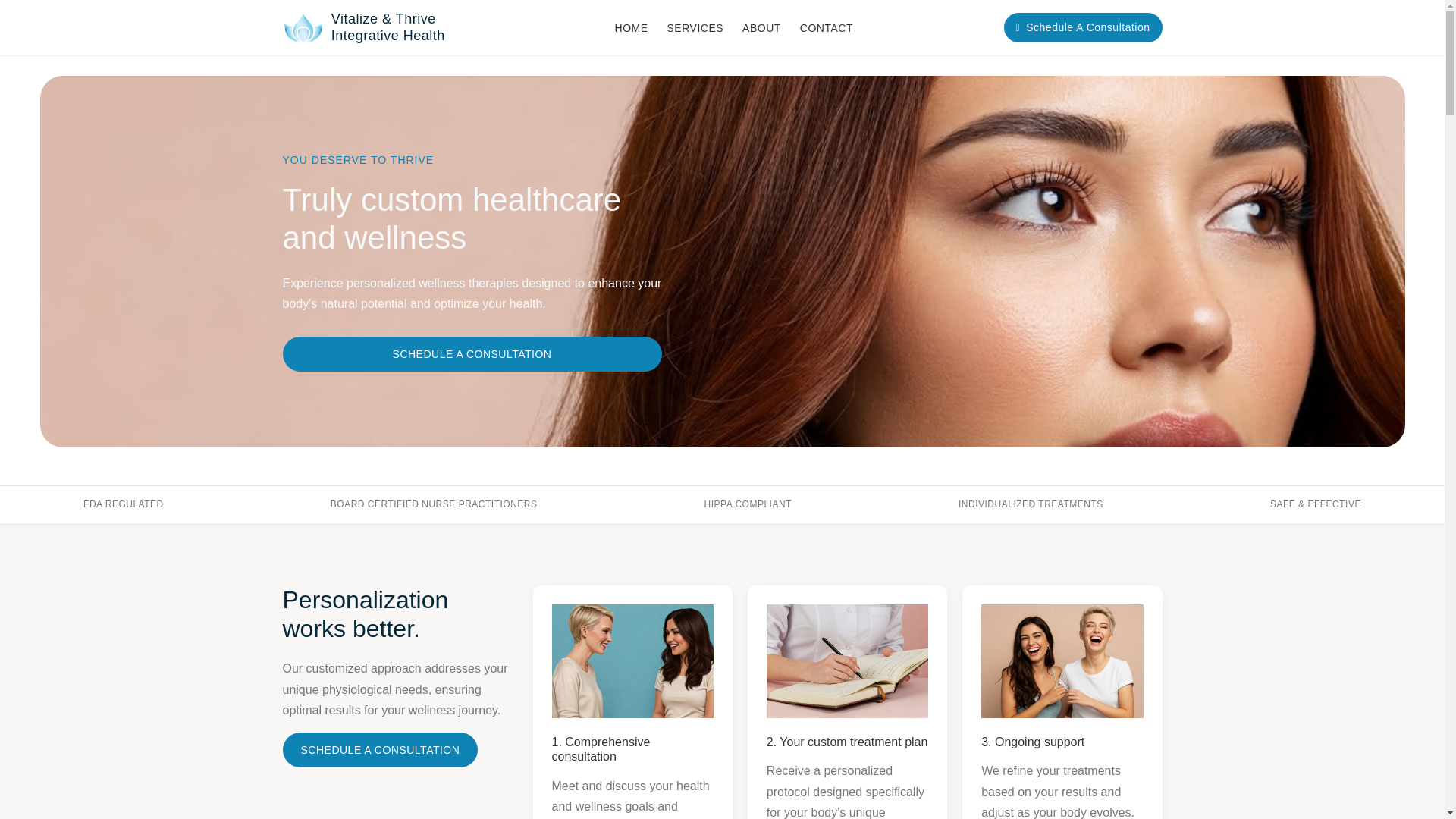 website screenshot of https://vitalizeandthrive-com.pages.dev/