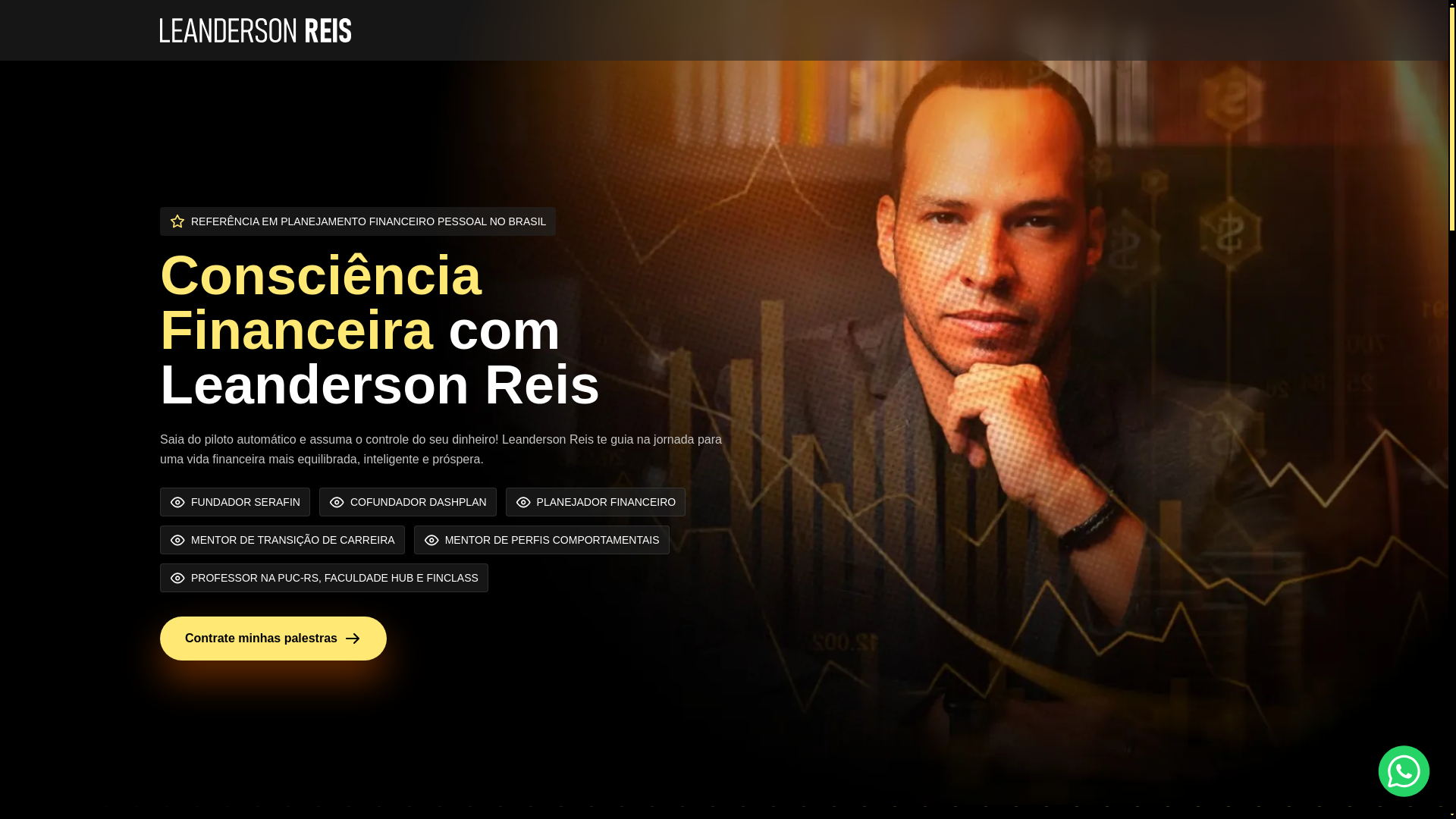 website screenshot of https://leandersonreis.pages.dev/
