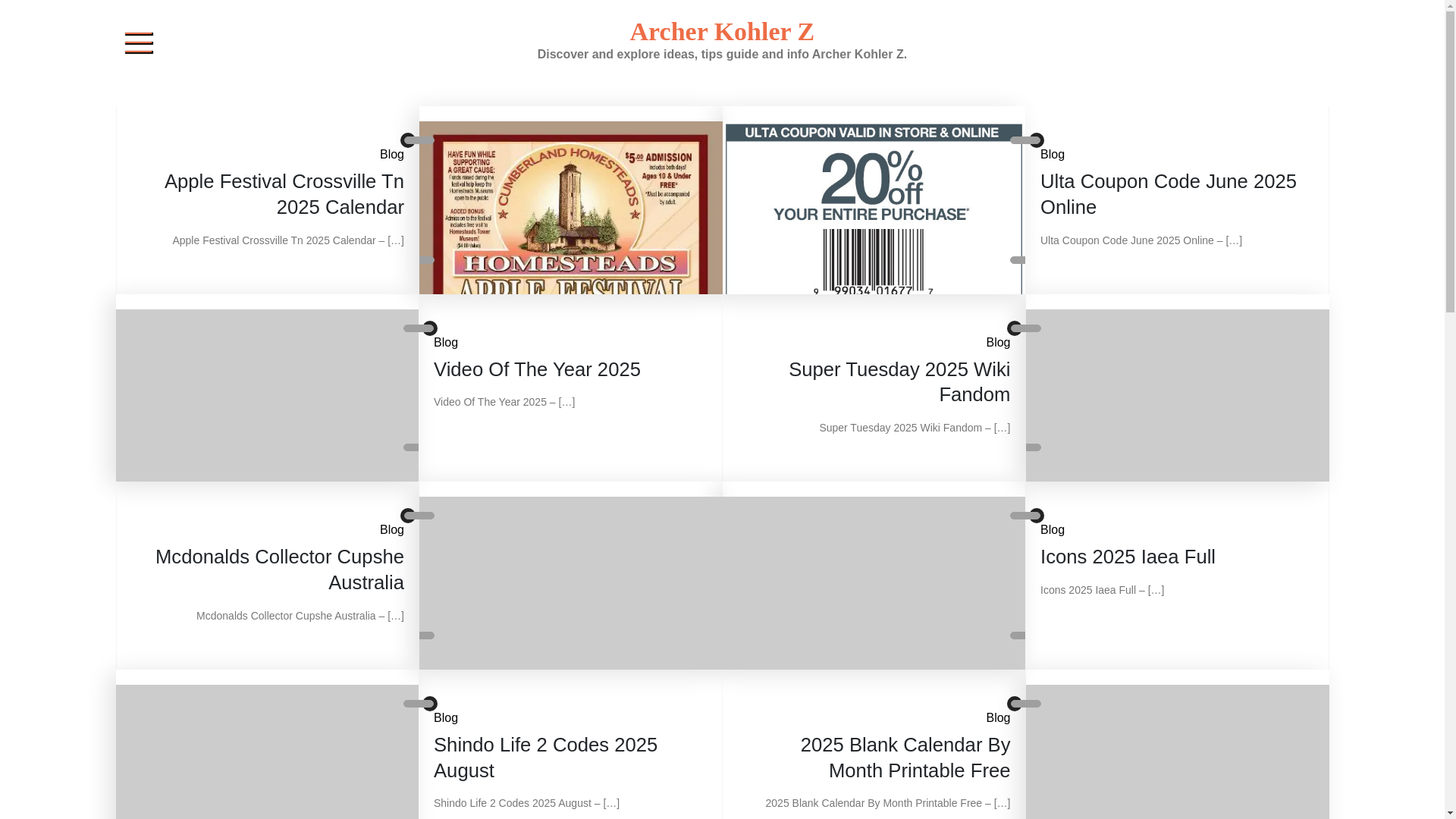 website screenshot of https://archerkohlerz.pages.dev/