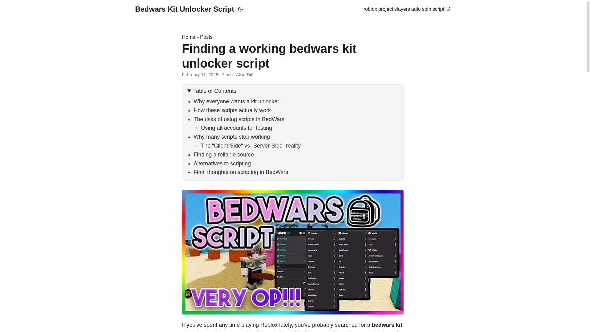 website screenshot of https://bedwars-kit-unlocker-script.pages.dev/
