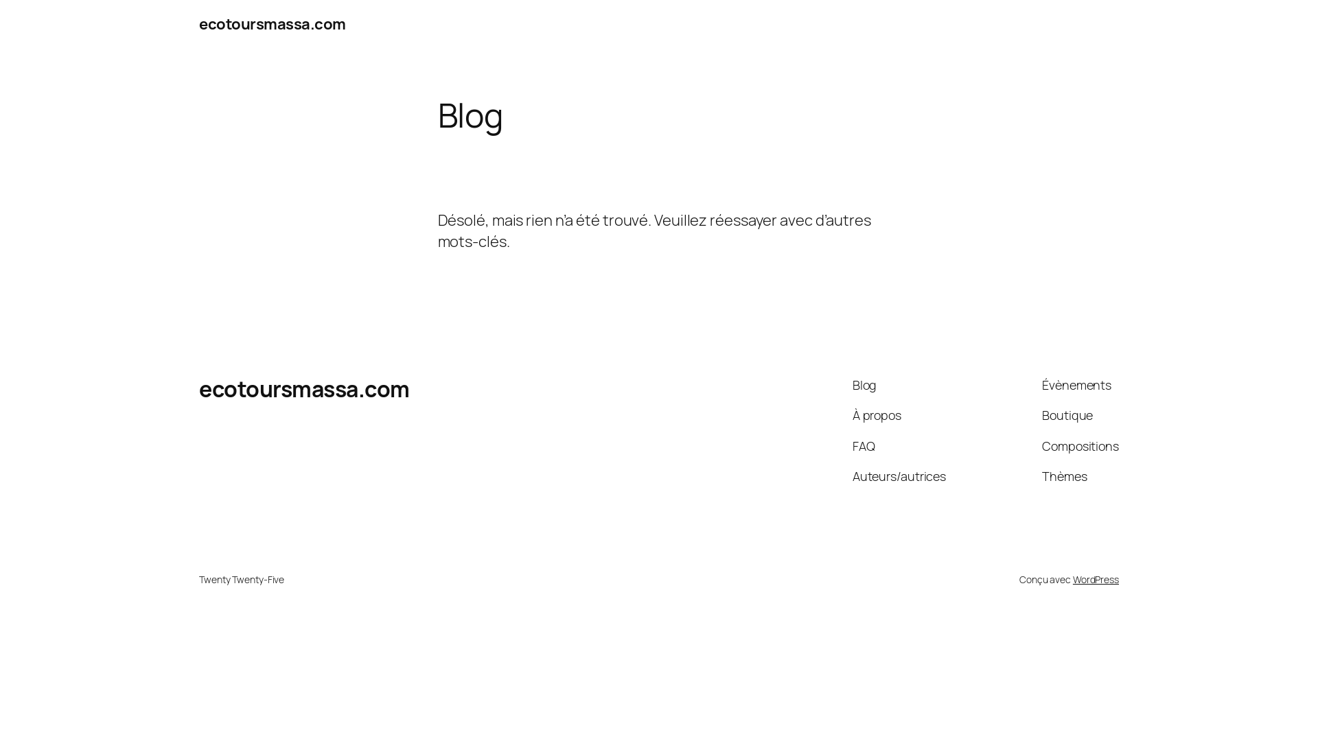 website screenshot of https://ecotoursmassa.com/