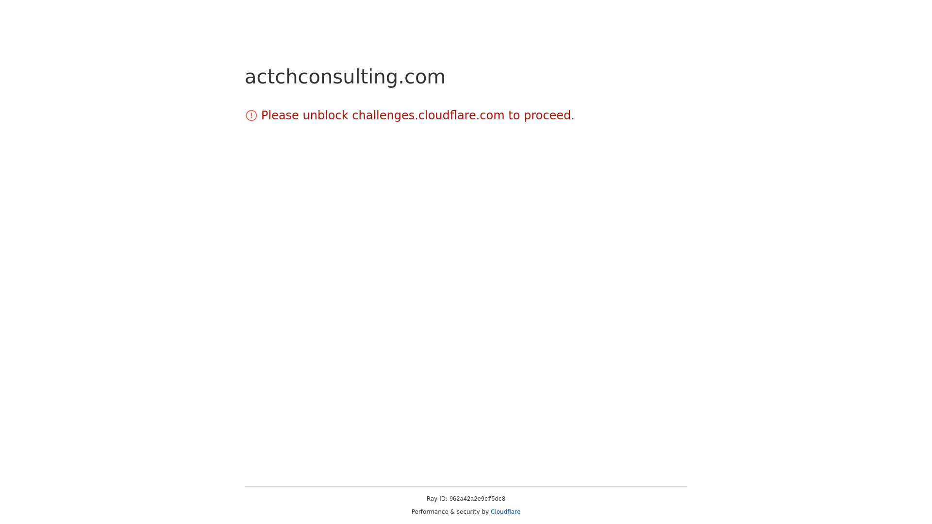 website screenshot of https://actchconsulting.com/