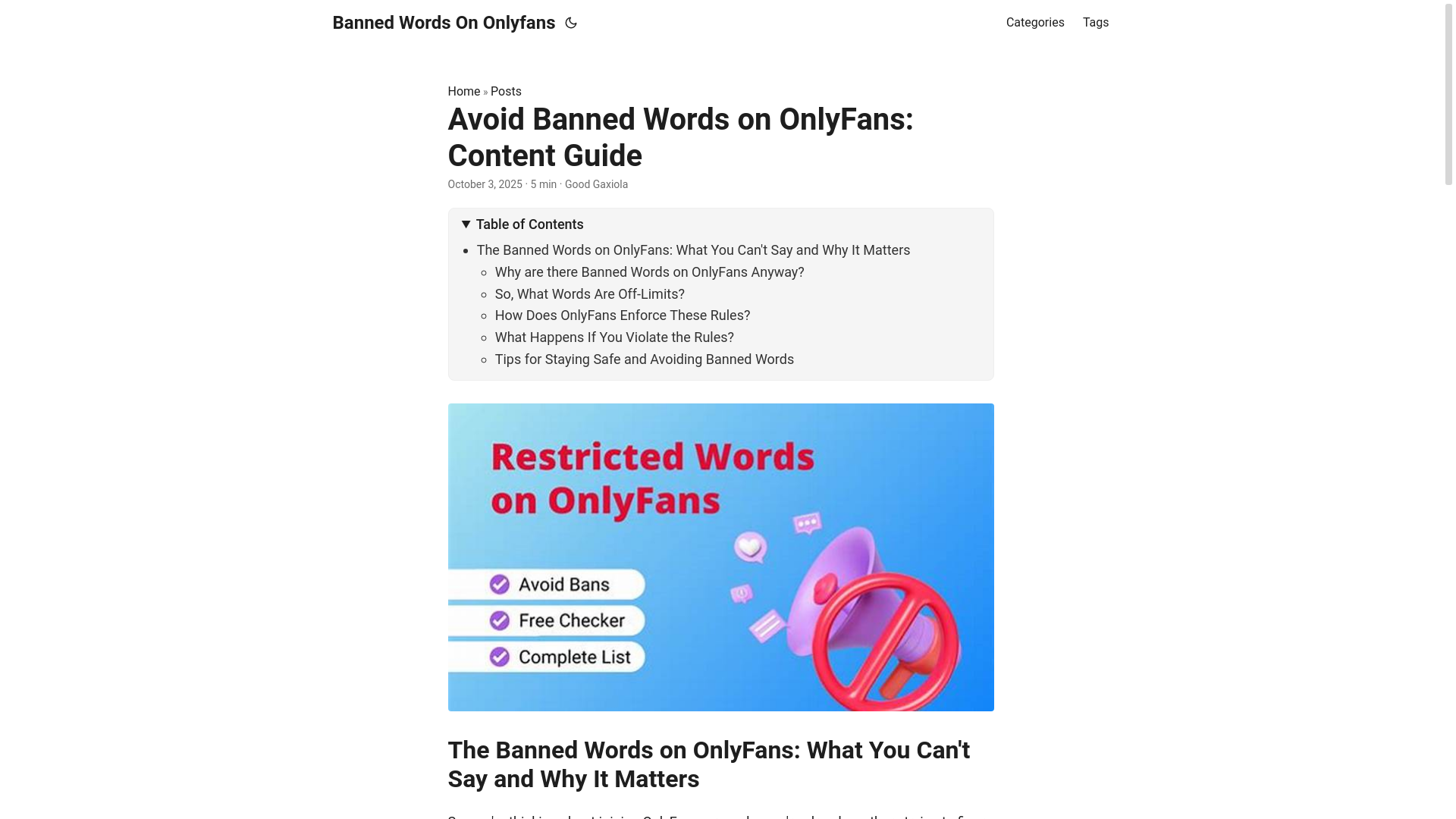 website screenshot of https://banned-words-on-onlyfans.pages.dev/