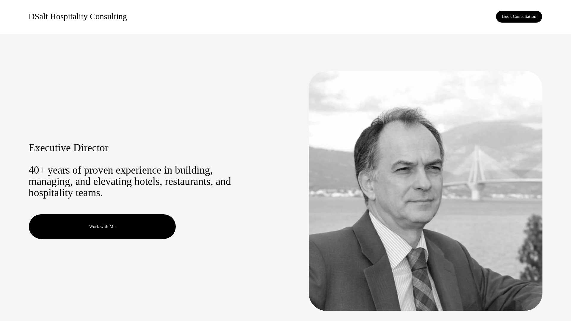 website screenshot of https://salthospitality.eu/