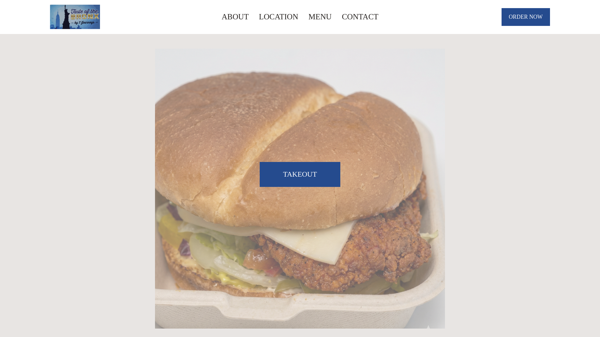 website screenshot of https://tasteofthebronxdenver.com/