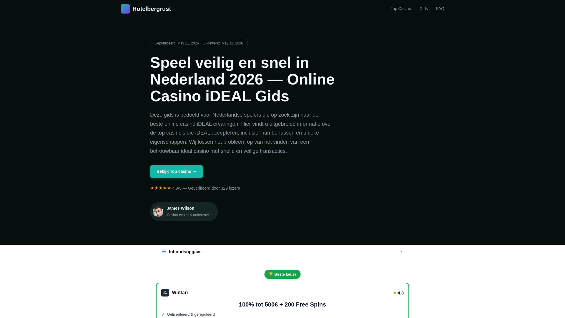 website screenshot of https://hotelbergrust-nl.pages.dev/