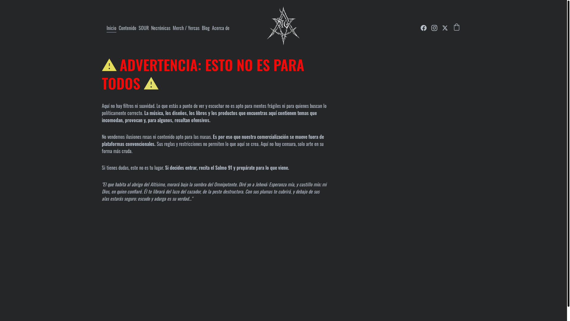 website screenshot of https://davedigar.com.mx/