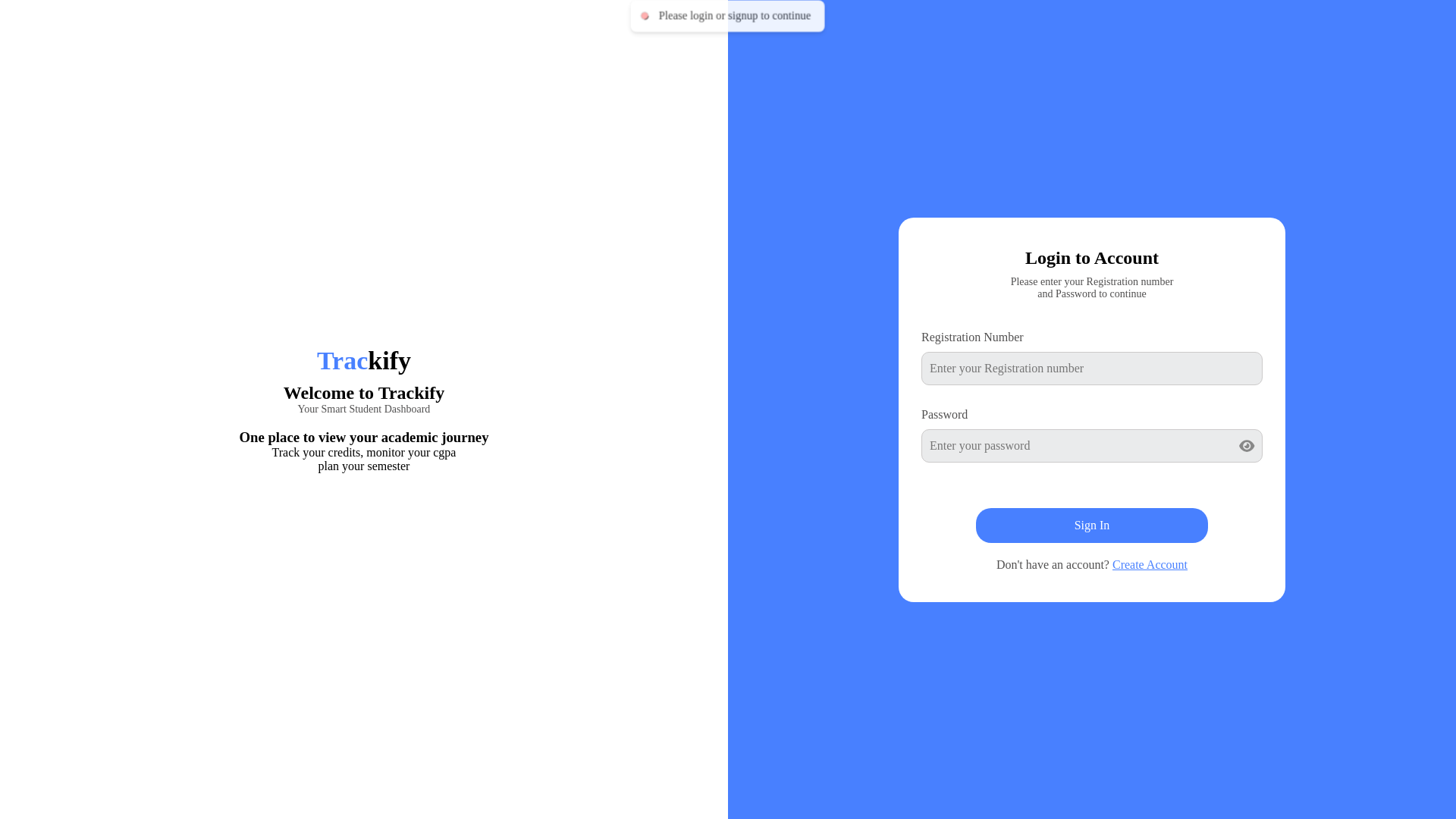 website screenshot of https://trackify-f1q.pages.dev/