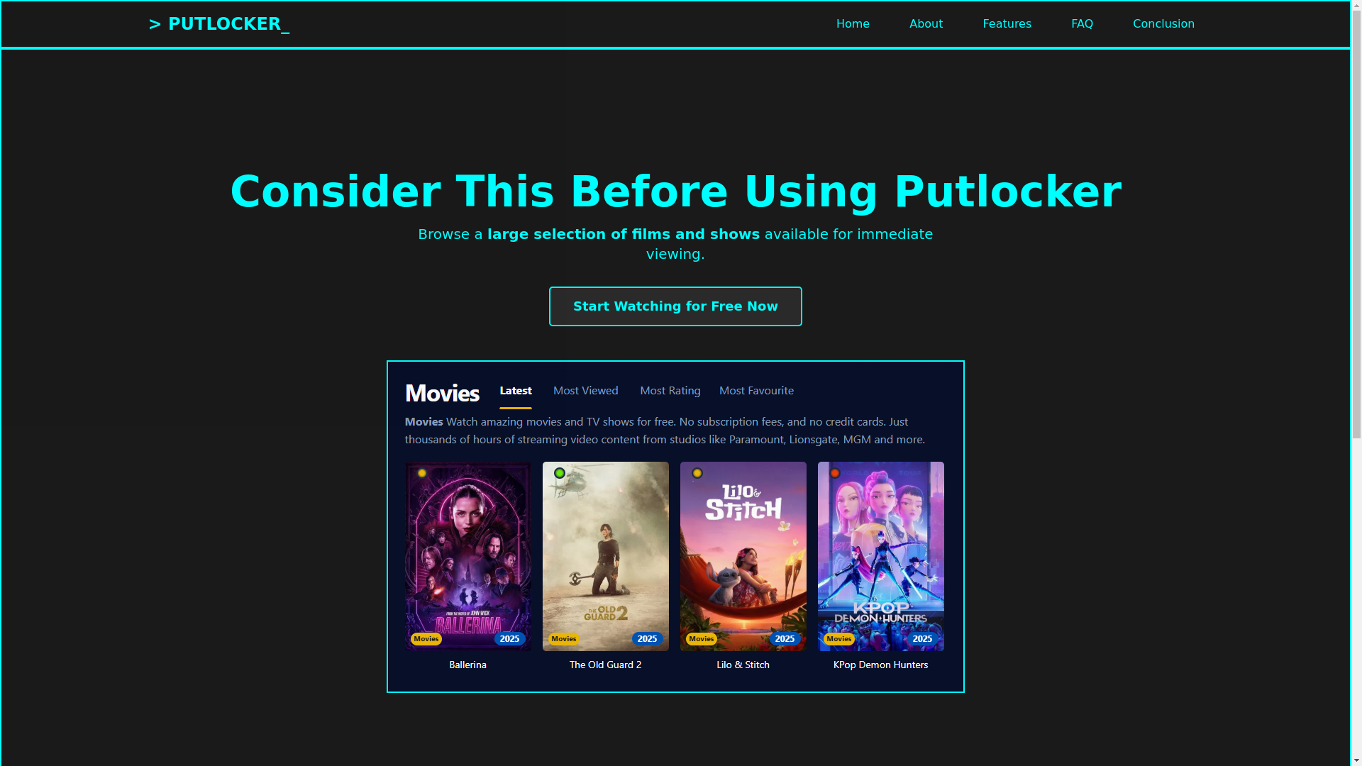 website screenshot of https://putlocker-idyu.pages.dev/