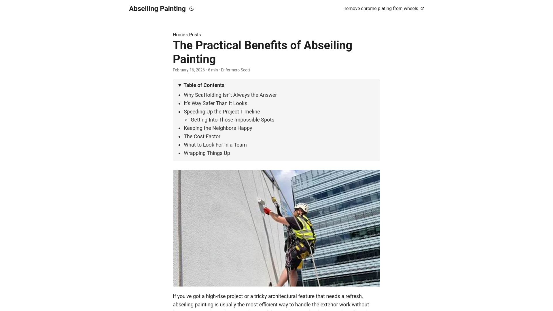 website screenshot of https://abseiling-painting.pages.dev/