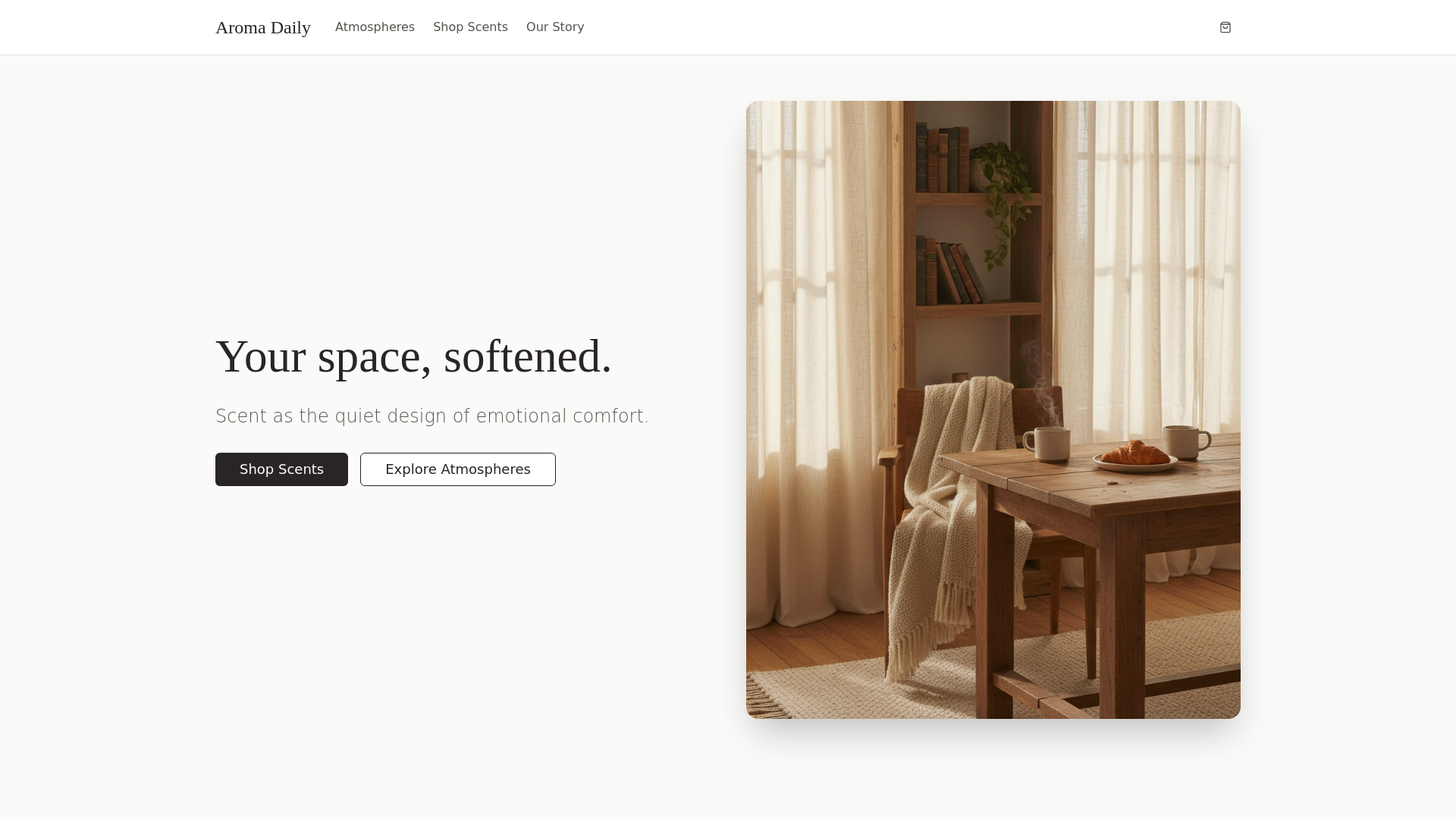 website screenshot of https://aerogenespace.digital