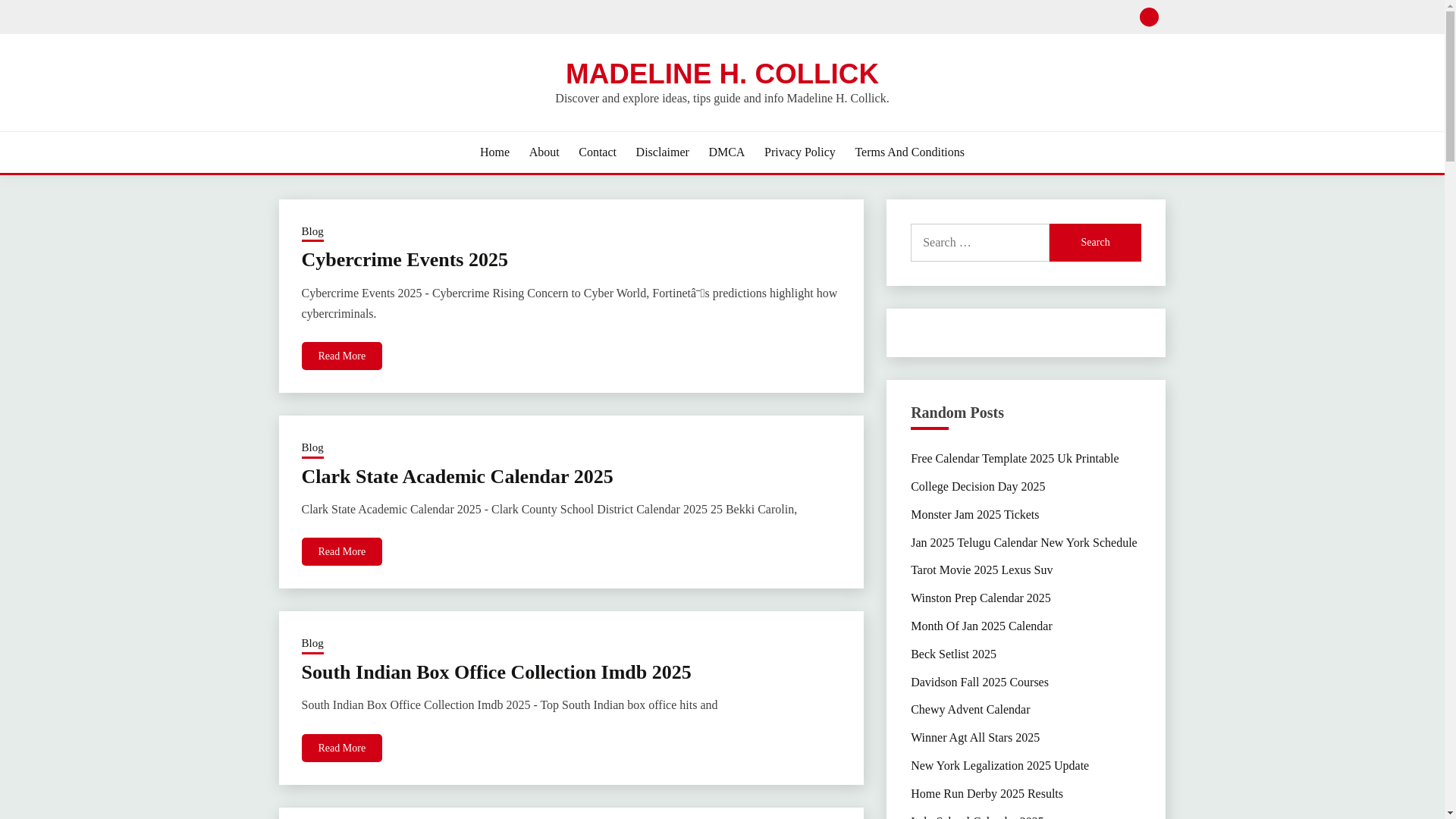 website screenshot of https://madelinehcollick.pages.dev/