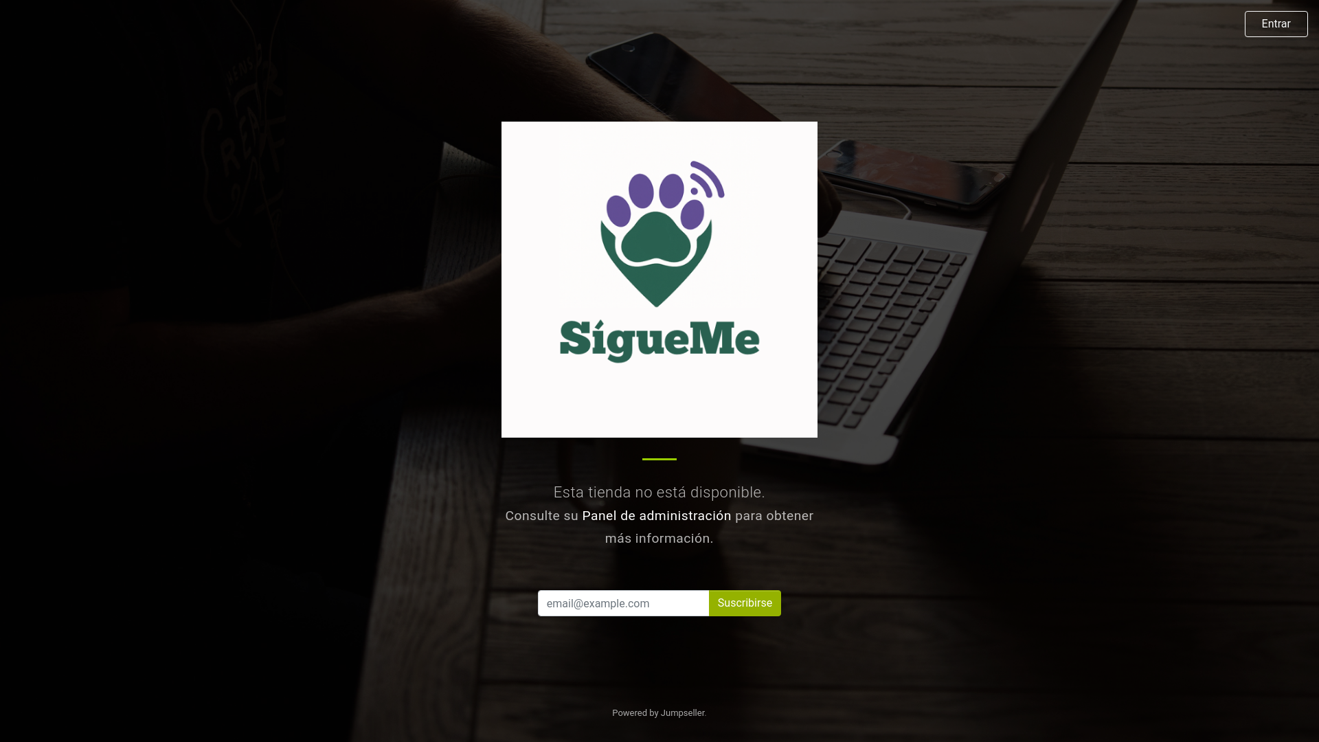 website screenshot of https://siguemechile.cl/