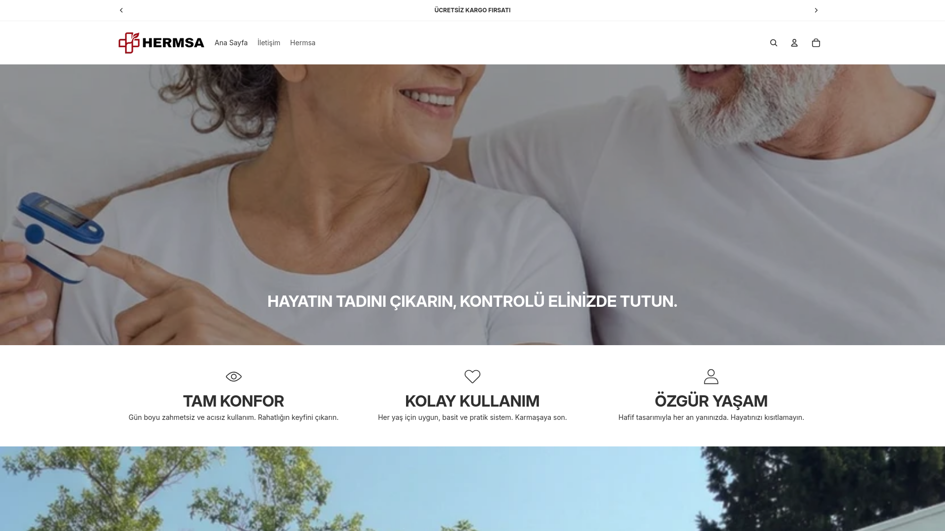 website screenshot of https://hermsaresmi.com