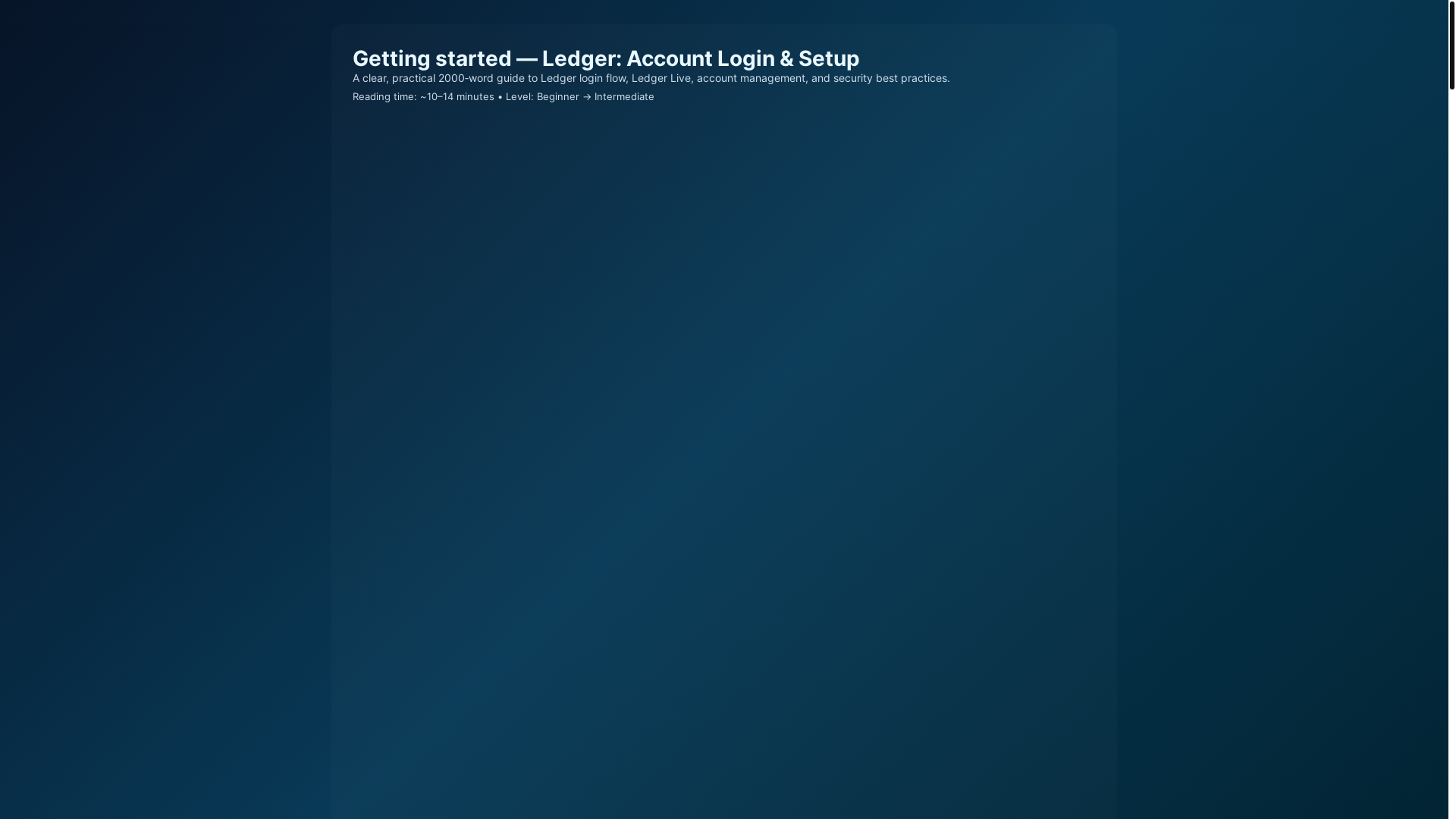 website screenshot of https://start-ledger-log-in.pages.dev/