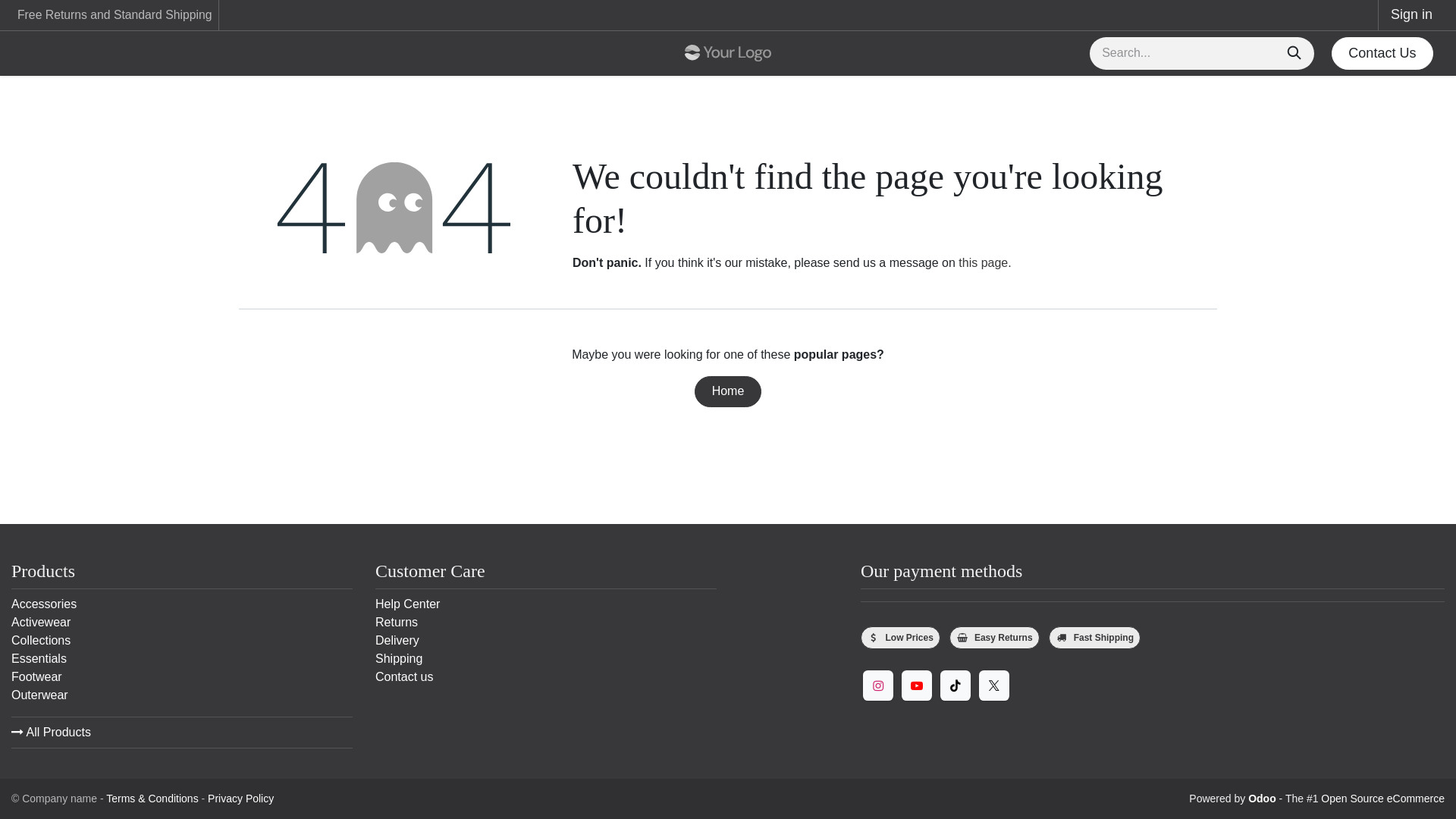 website screenshot of https://gaindakot-shop5.com/