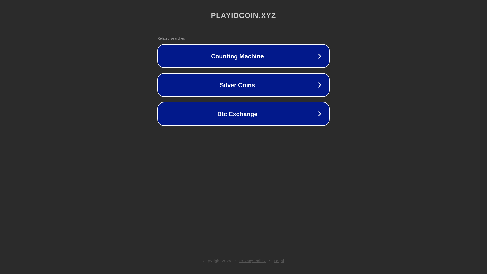 website screenshot of https://playidcoin.xyz/