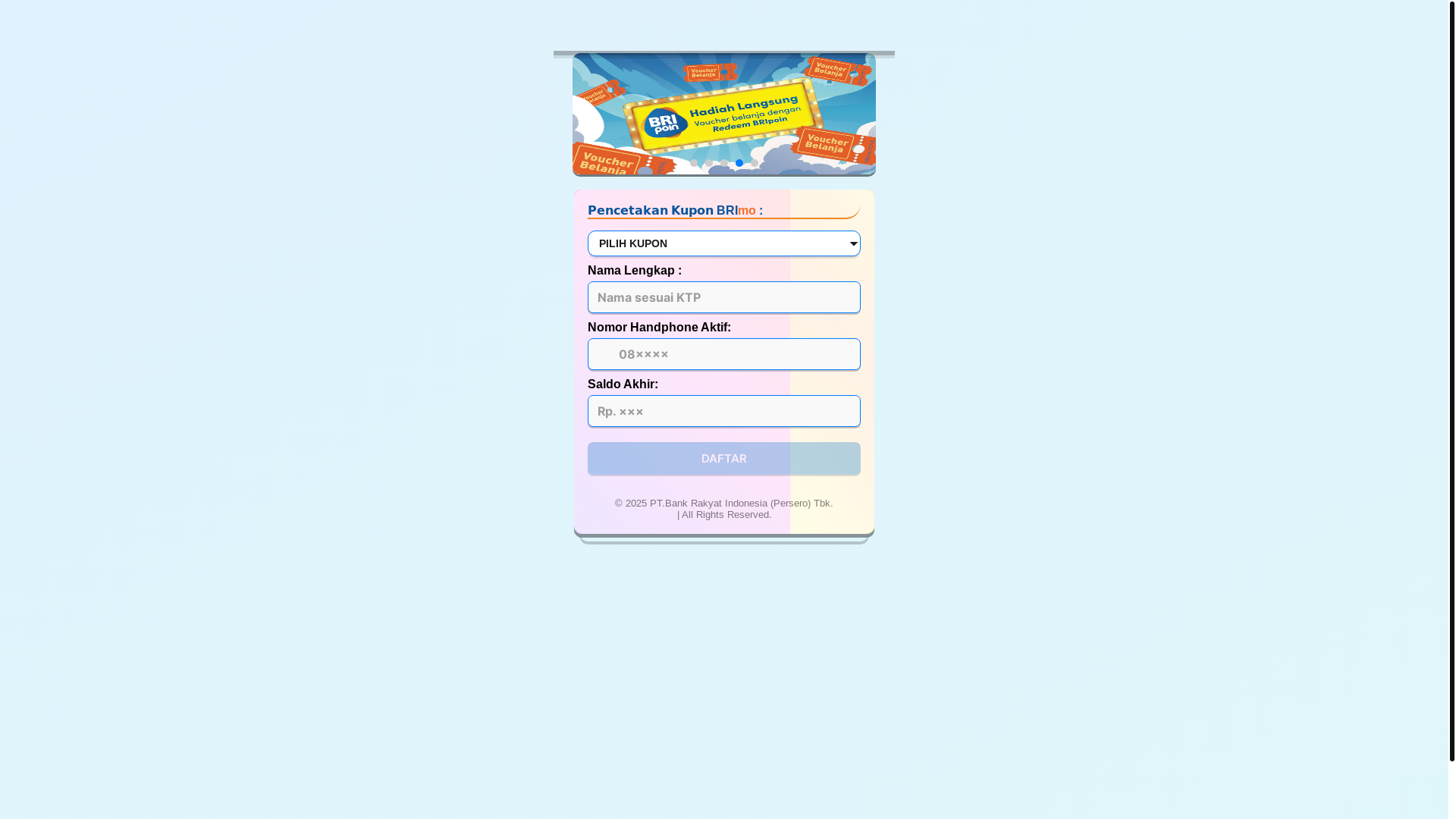 website screenshot of https://festivallbrimoofestivall.my.id/