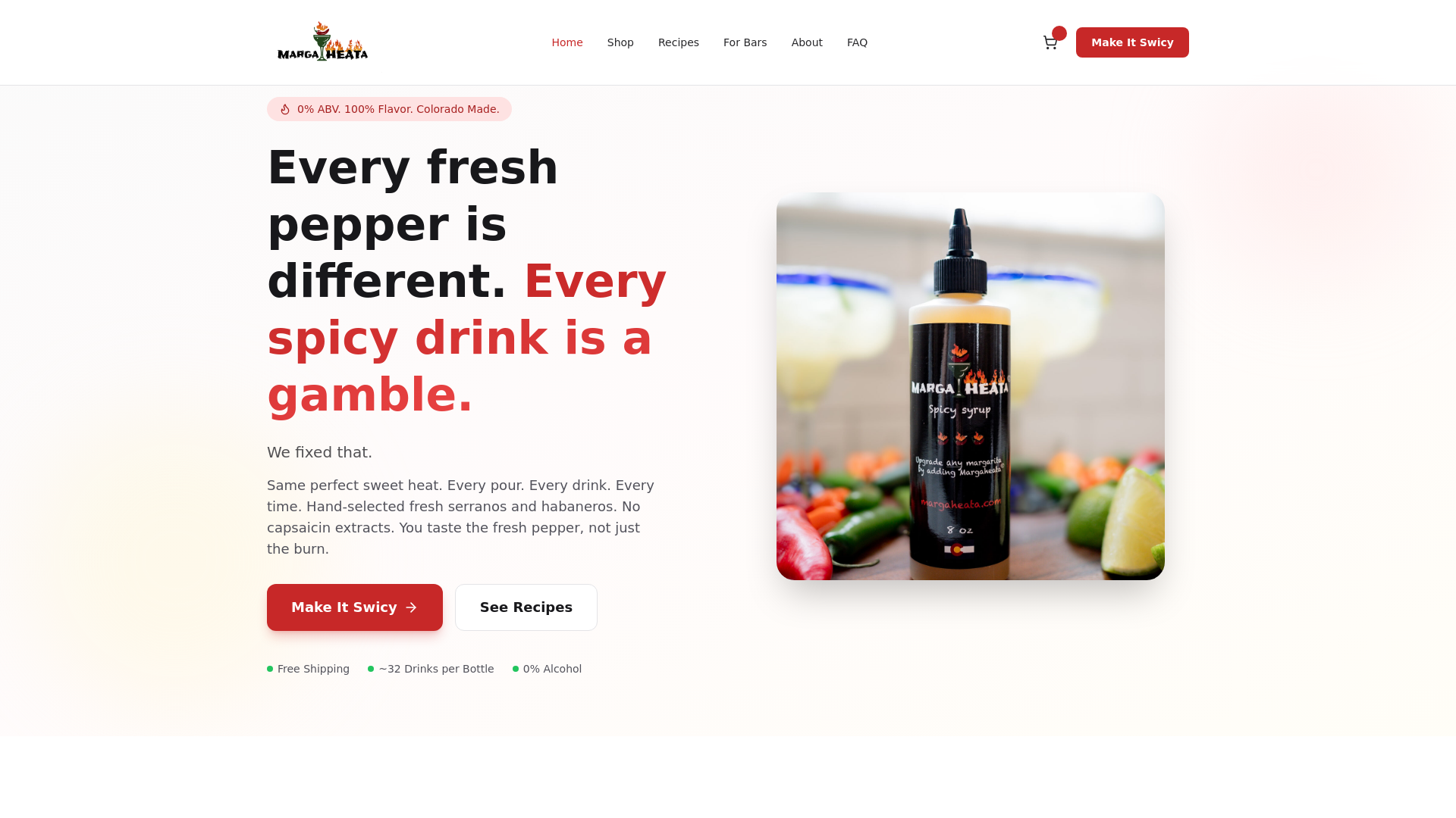 website screenshot of https://margaheata-website.pages.dev/