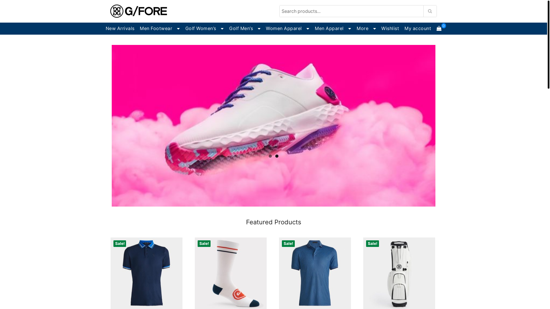 website screenshot of https://deanscarlett.shop/