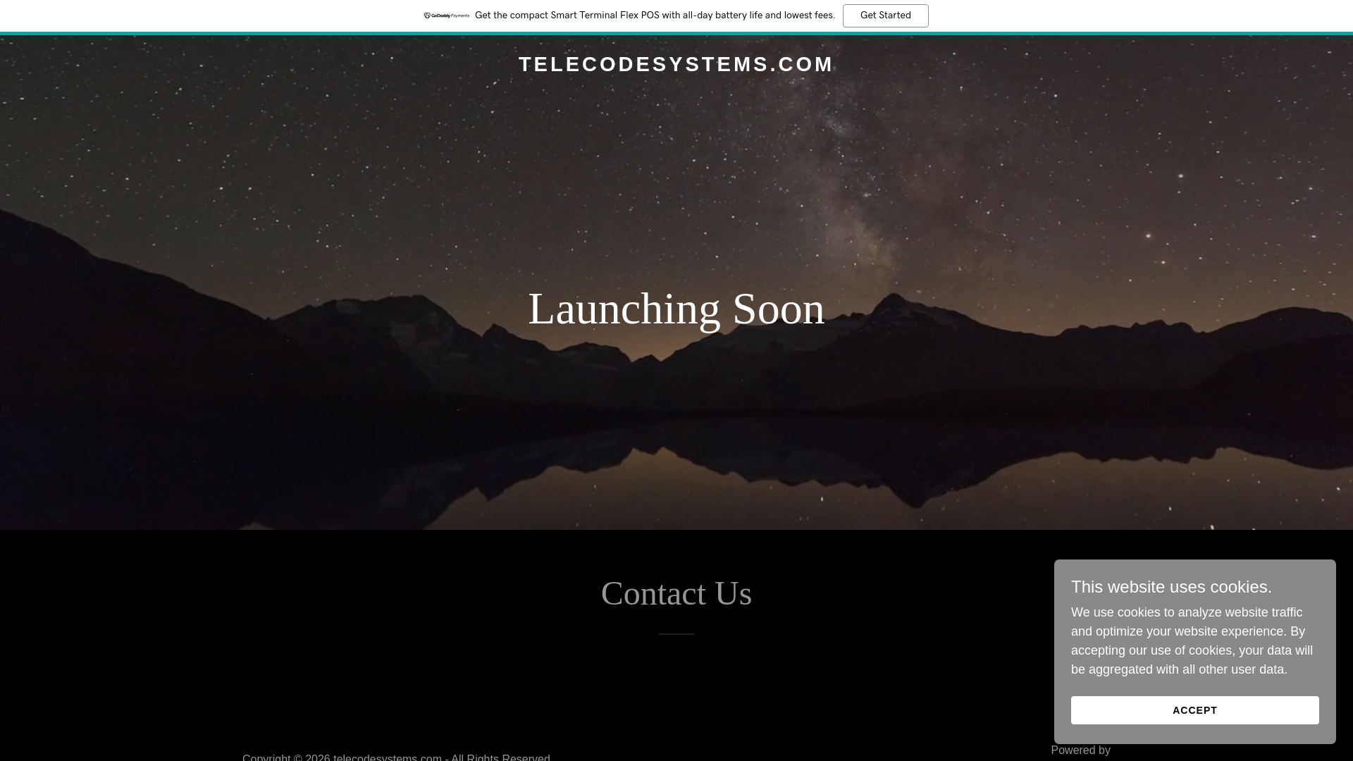 website screenshot of https://telecodesystems.com/