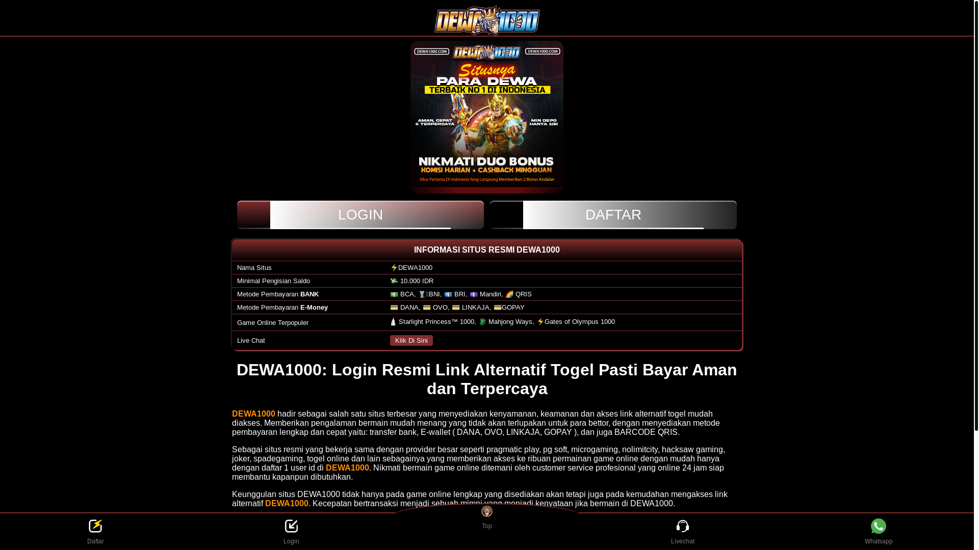 website screenshot of https://ampdewanih.com/