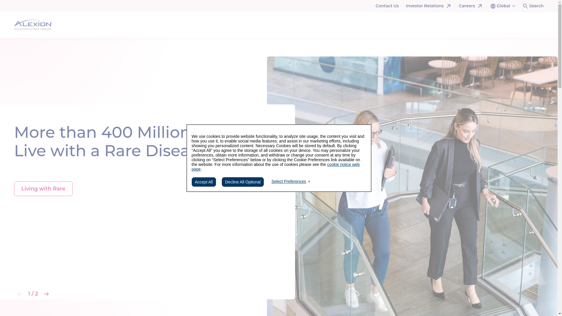 website screenshot of https://alexiondirect.com/