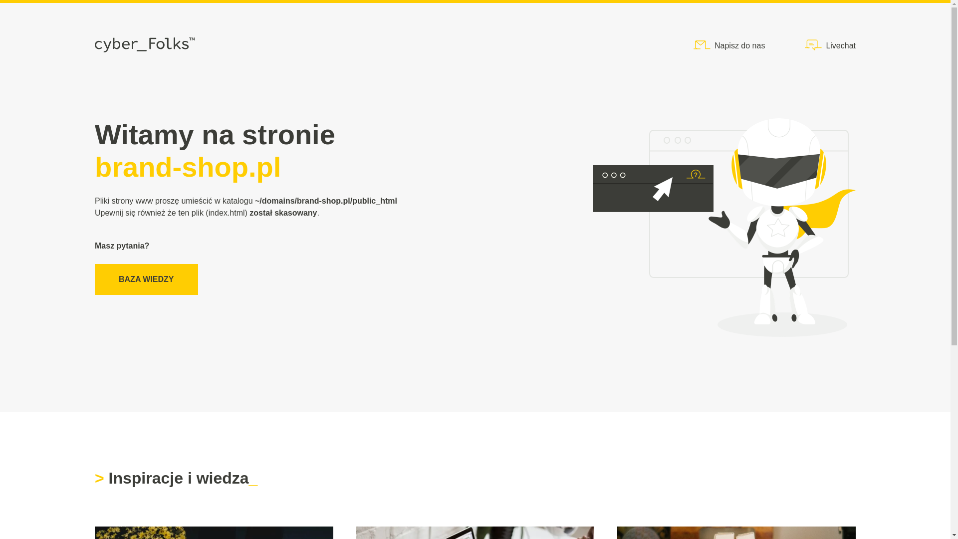 website screenshot of https://brand-shop.pl/