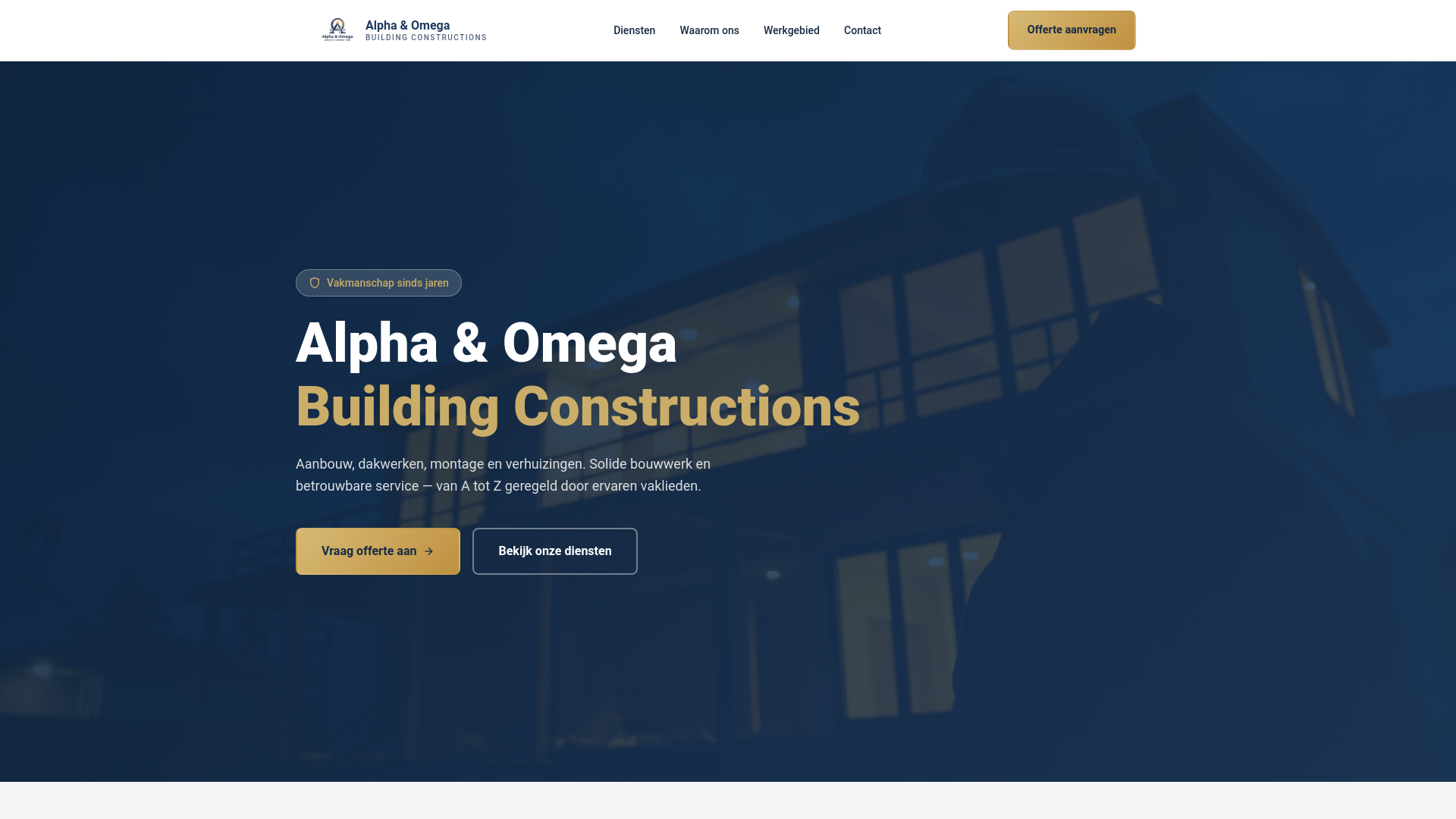 website screenshot of https://alphaomega-bc.eu/