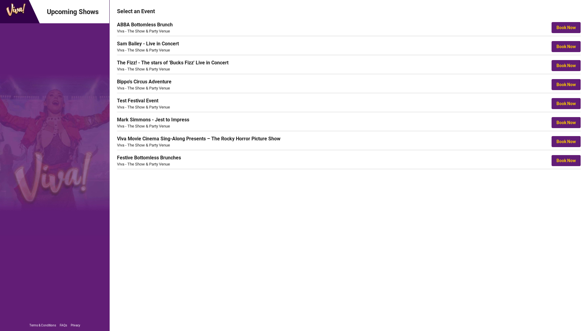 website screenshot of https://line-up-viva-blackpool.pages.dev/