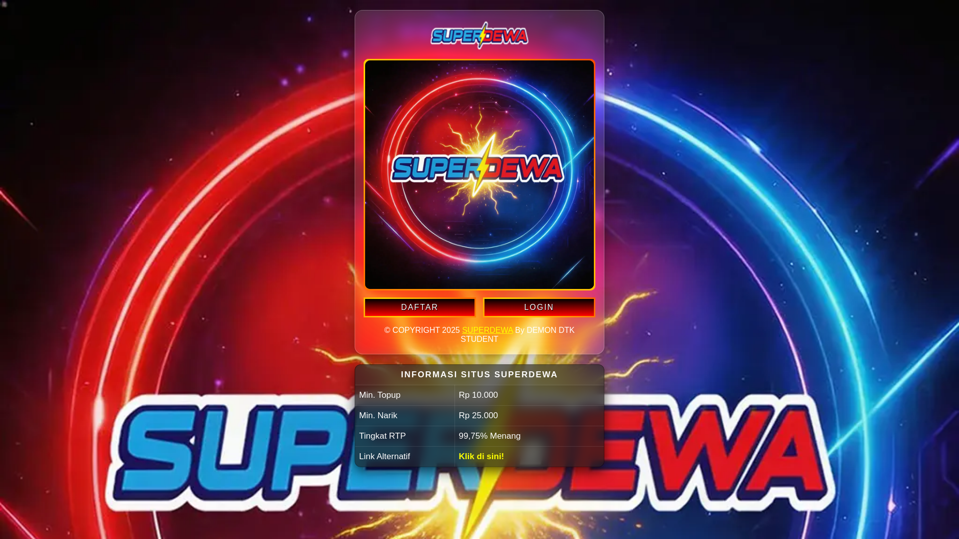 website screenshot of https://seo-demon-dtk-student.pages.dev/