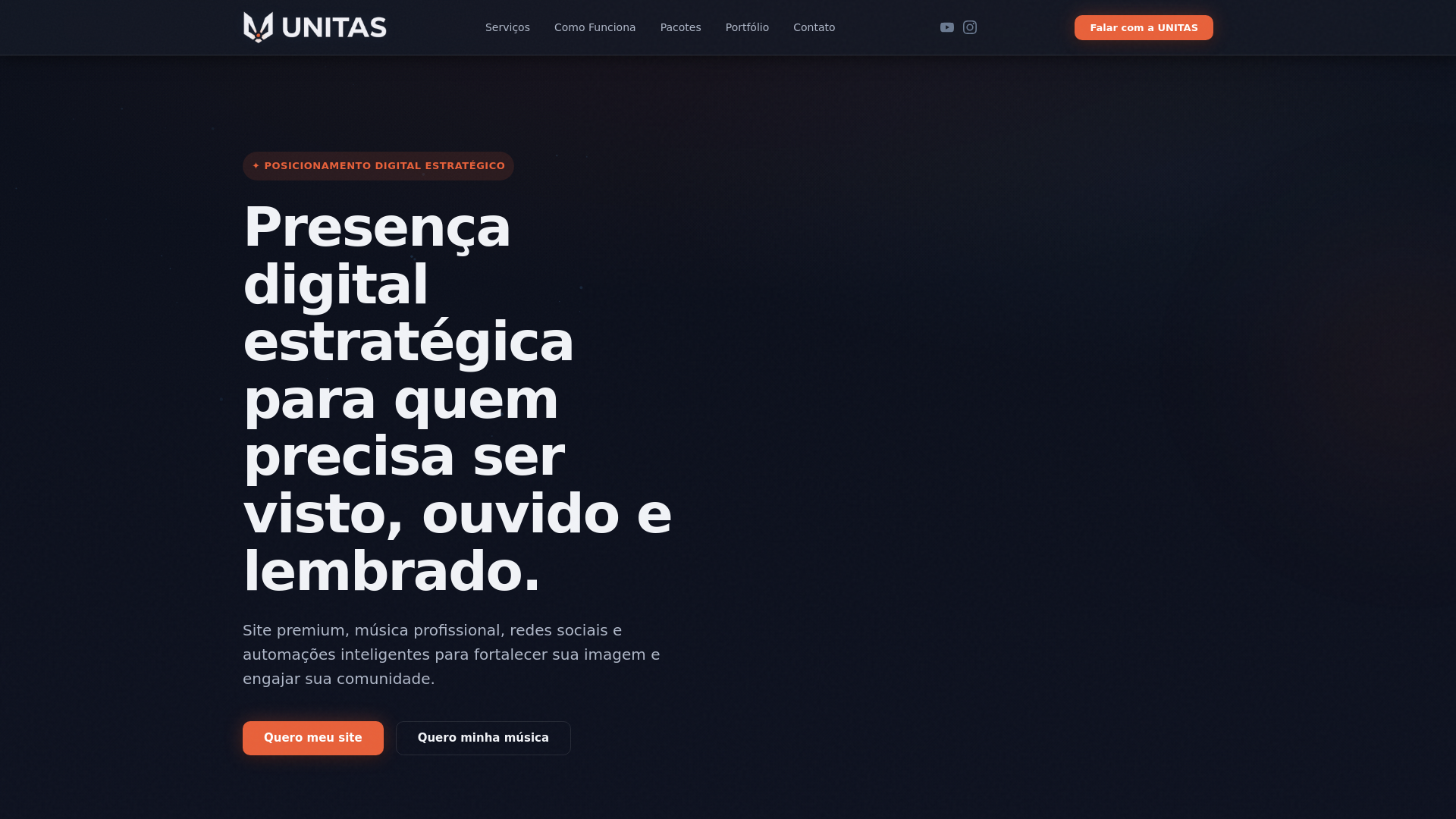 website screenshot of https://agencia-unitas.pages.dev/