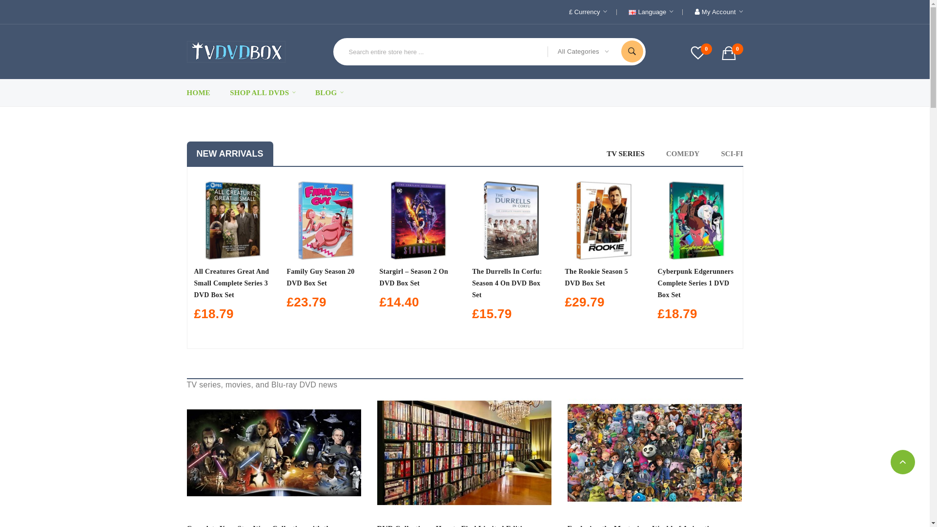 website screenshot of https://www.tvdvdbox.com/