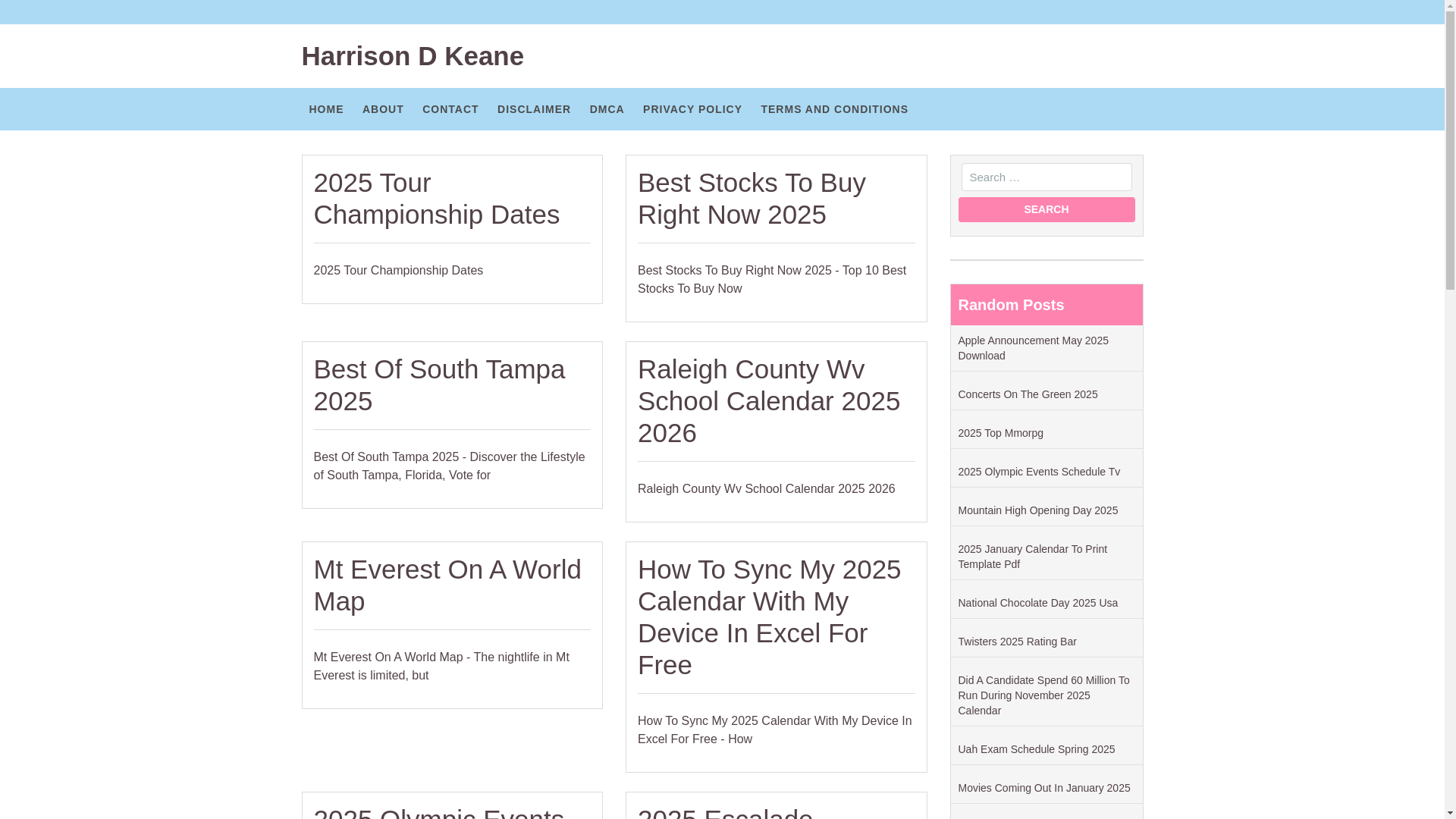 website screenshot of https://harrisondkeane.pages.dev/