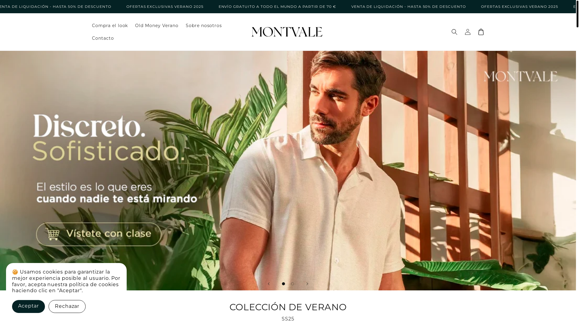 website screenshot of https://montvalebrand.shop/