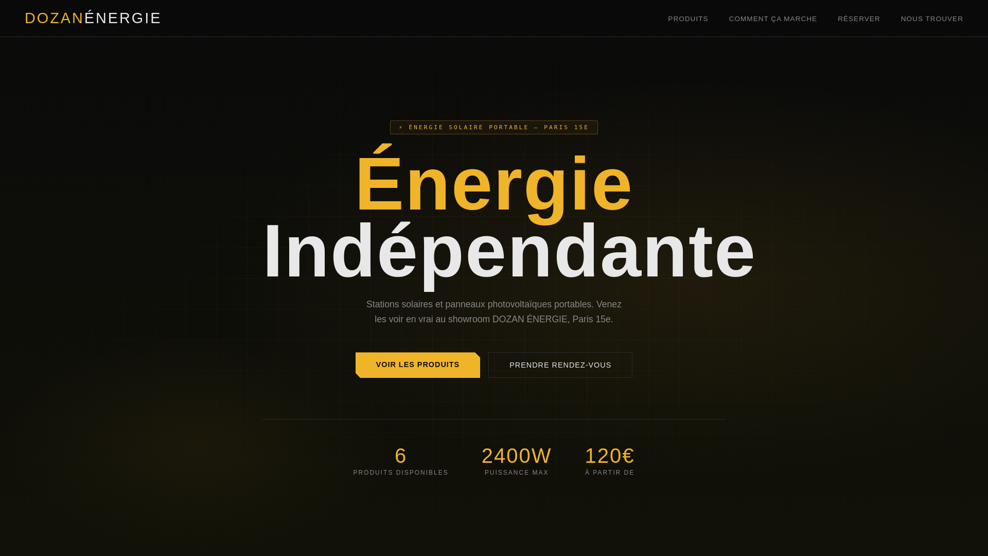 website screenshot of https://xn--dozan-nergie-geb.fr/