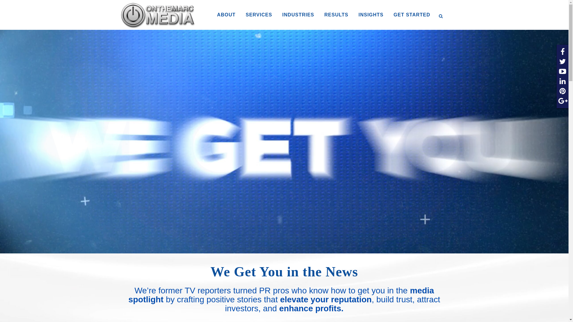 website screenshot of https://goonthemarcmediahqnow.com/