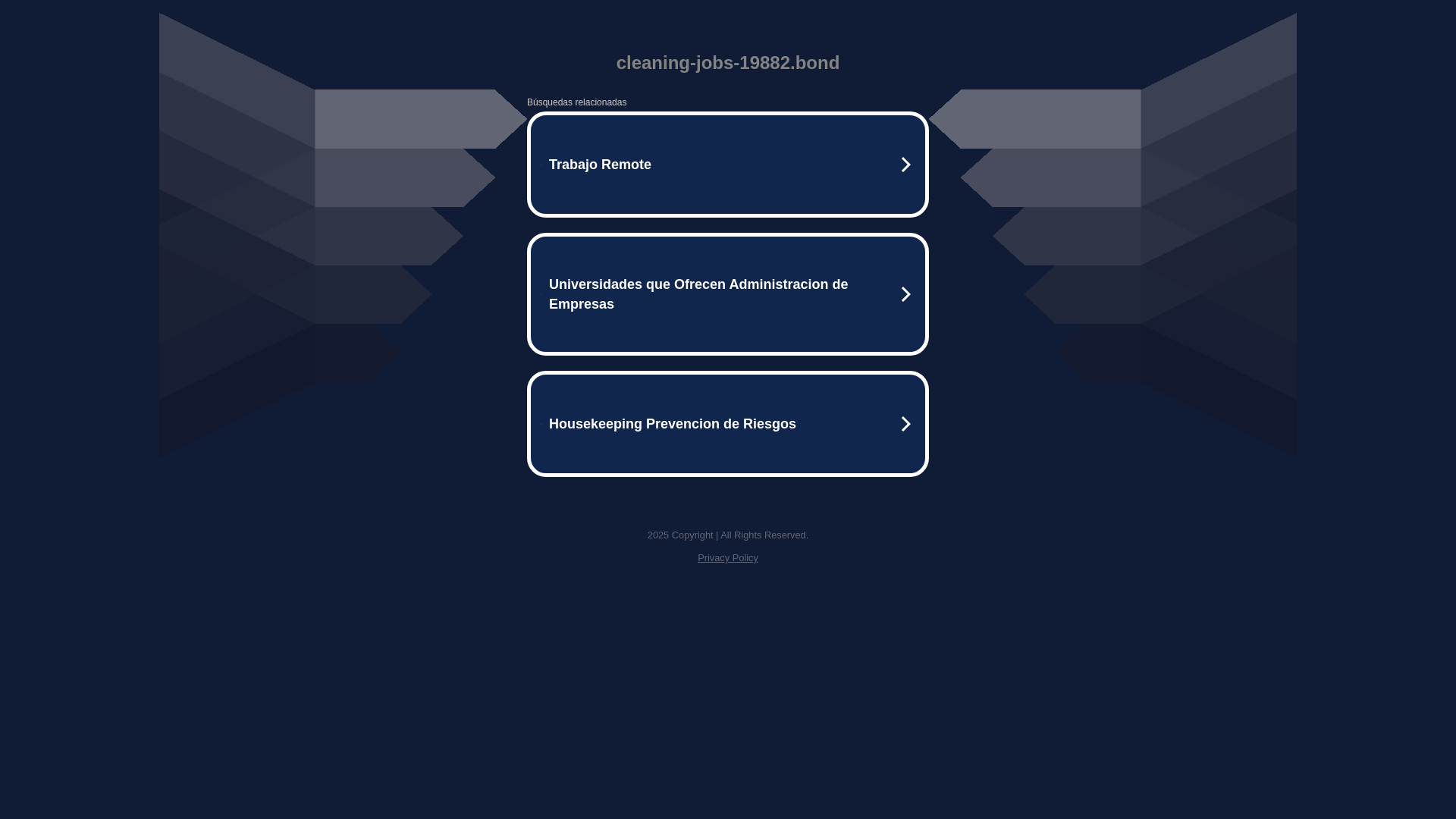 website screenshot of https://cleaning-jobs-19882.bond/