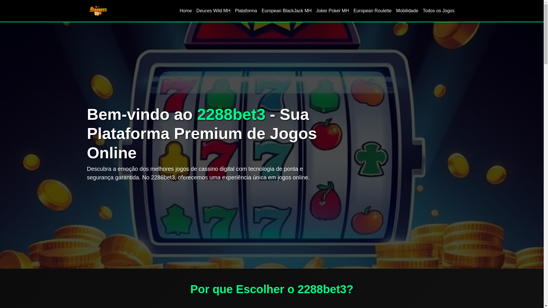 website screenshot of https://2288bet3-com.com/