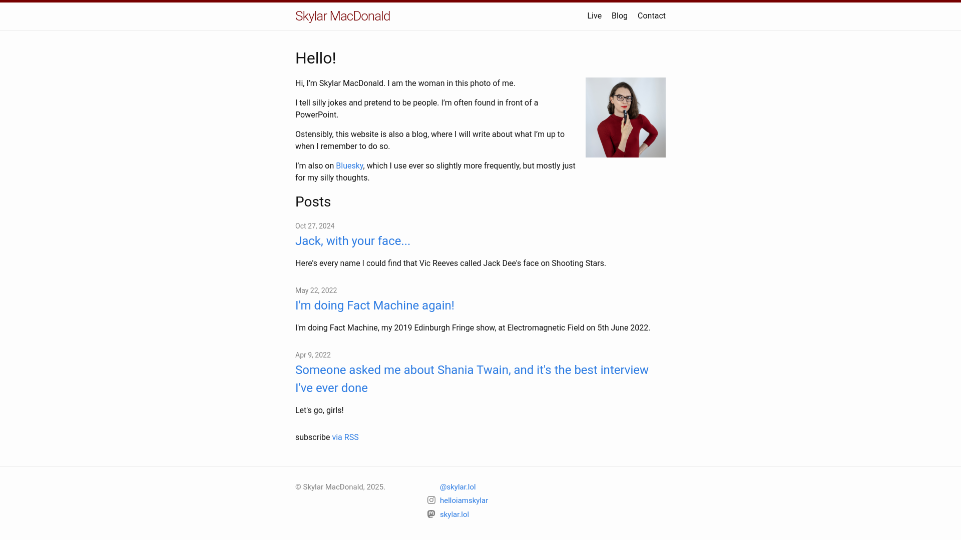 website screenshot of https://skylarmacdonald.pages.dev/