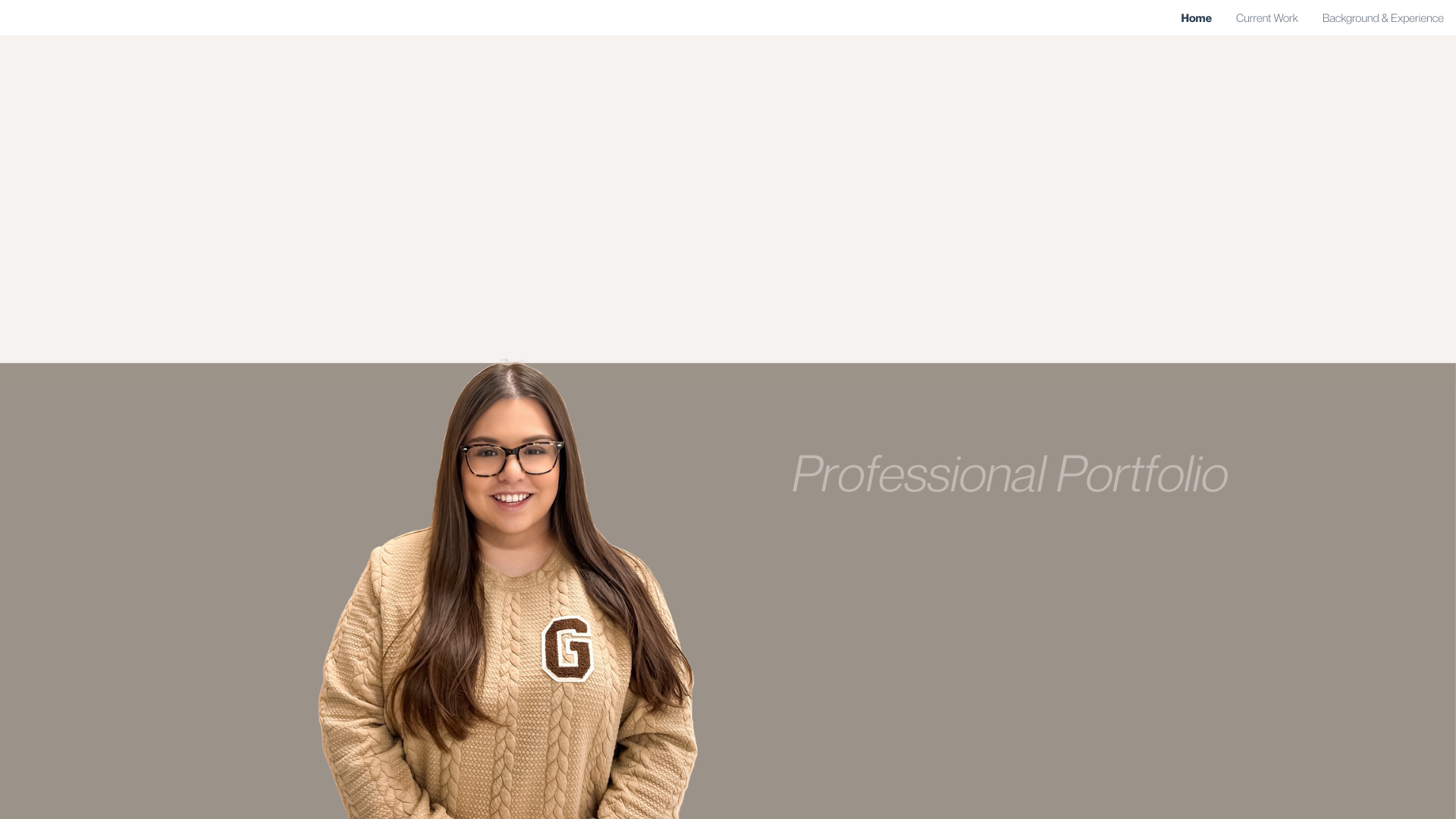 website screenshot of https://msteresagalindo.com