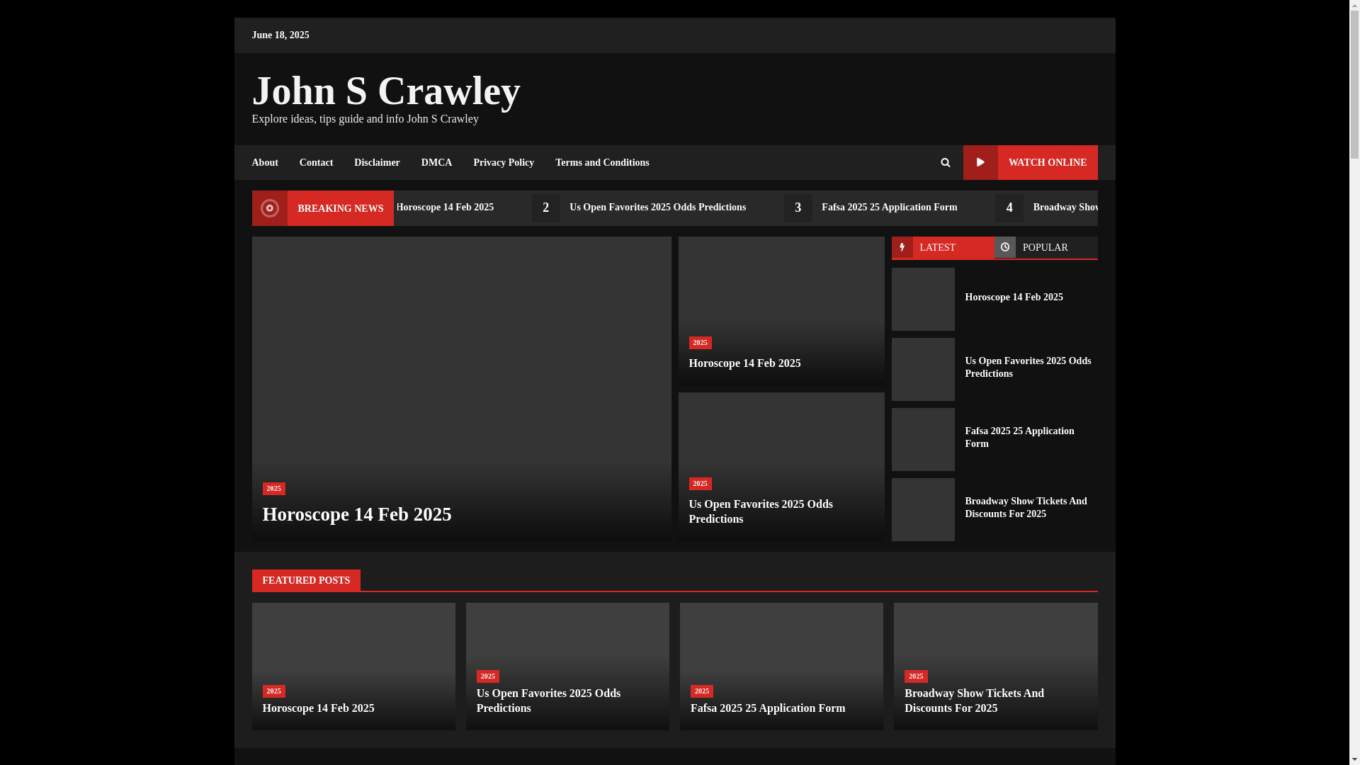 website screenshot of https://johnscrawleyl.pages.dev/